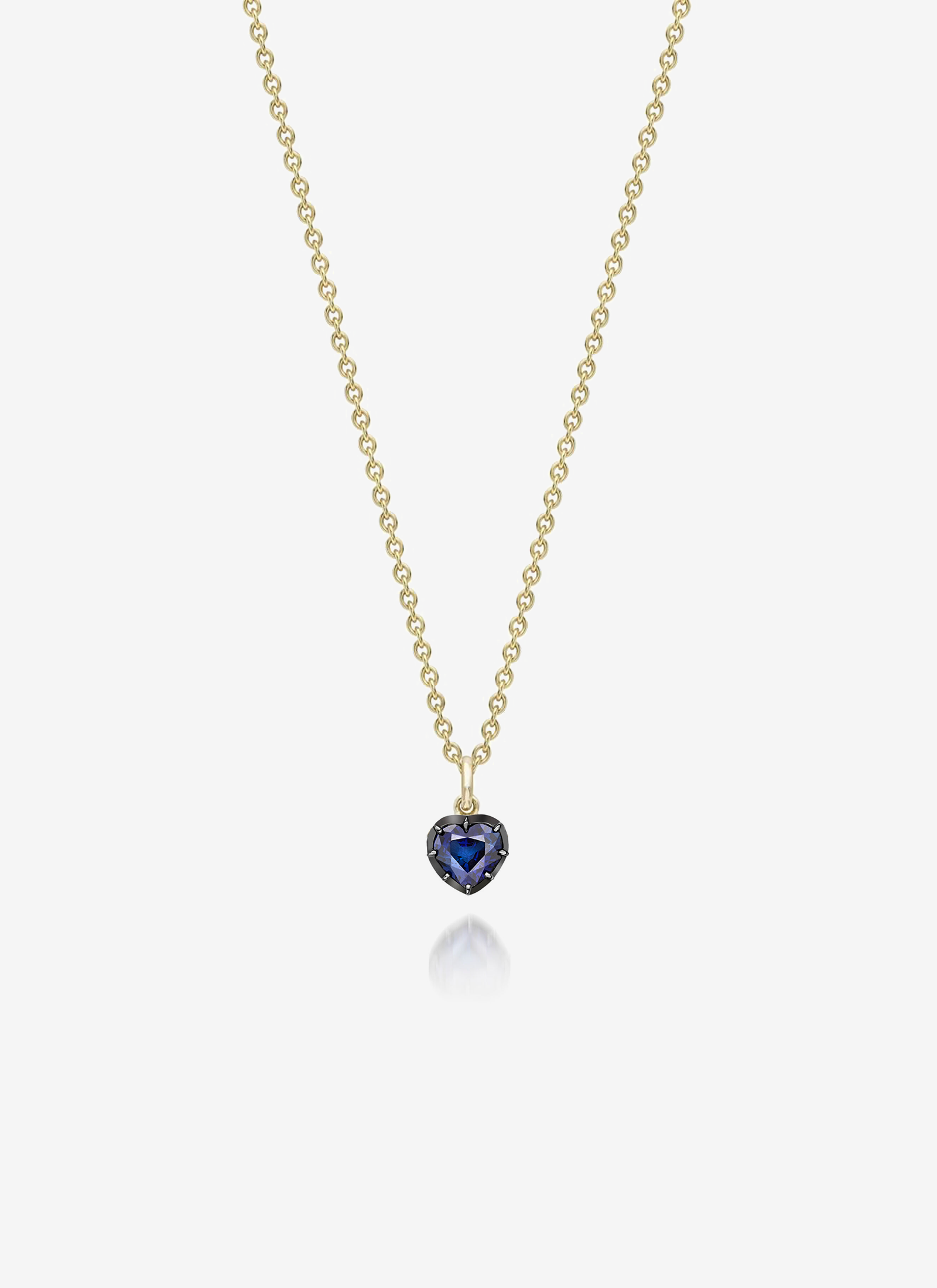 Sapphire 2025 heart pendant