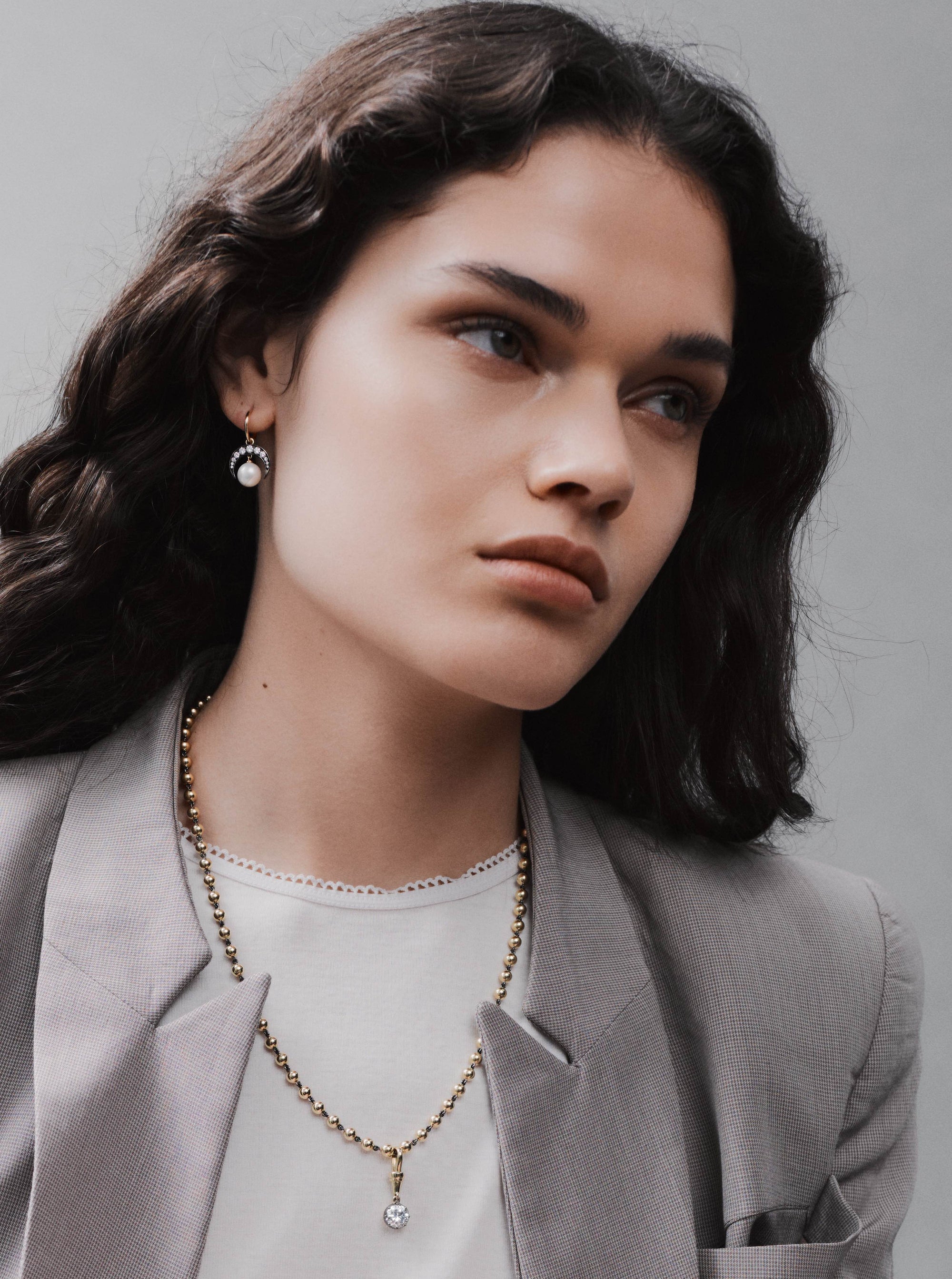 Gypsets - Diamond Crescent Moon & Pearl