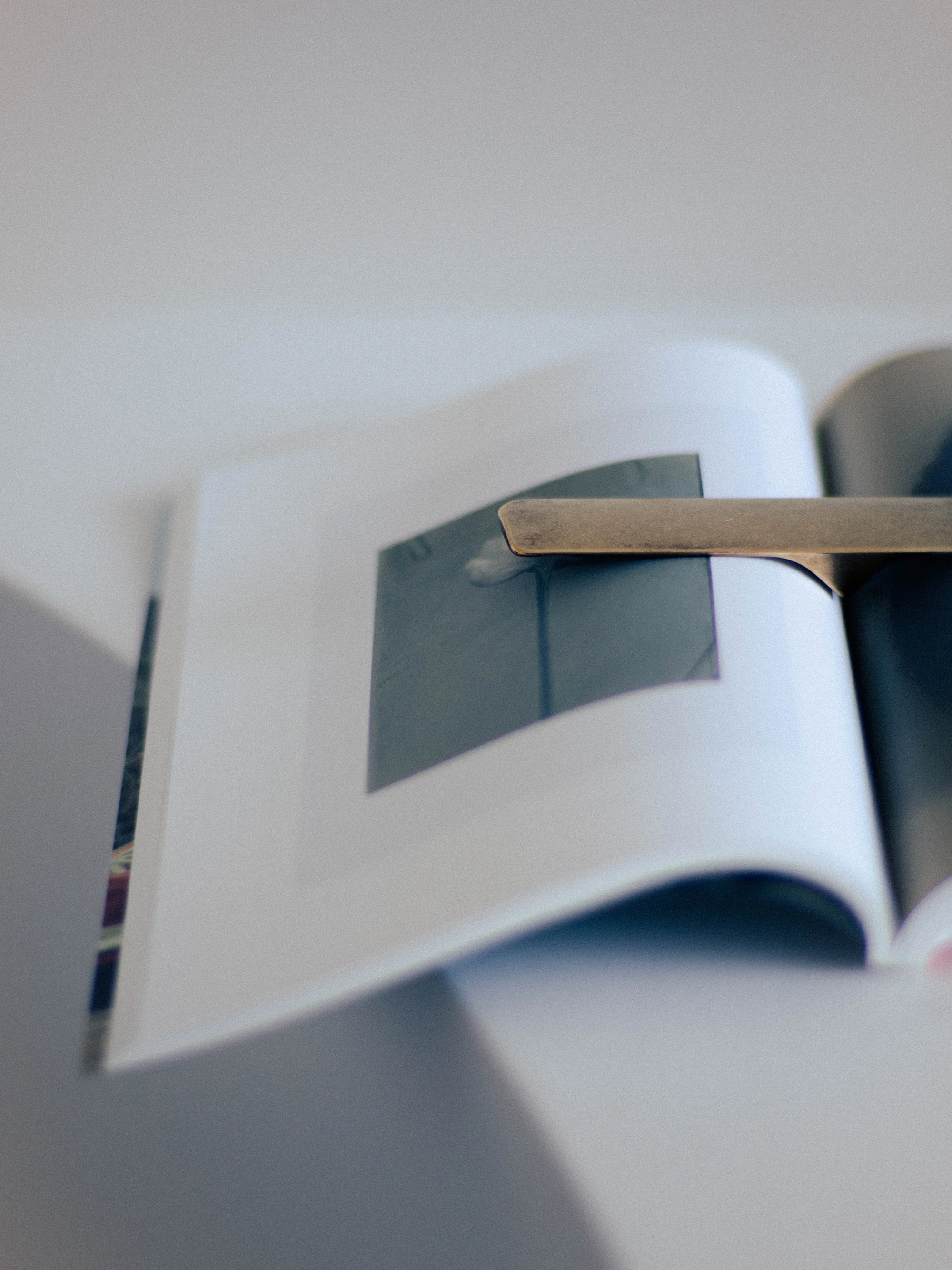 Book Weight - Bronzed Brass
