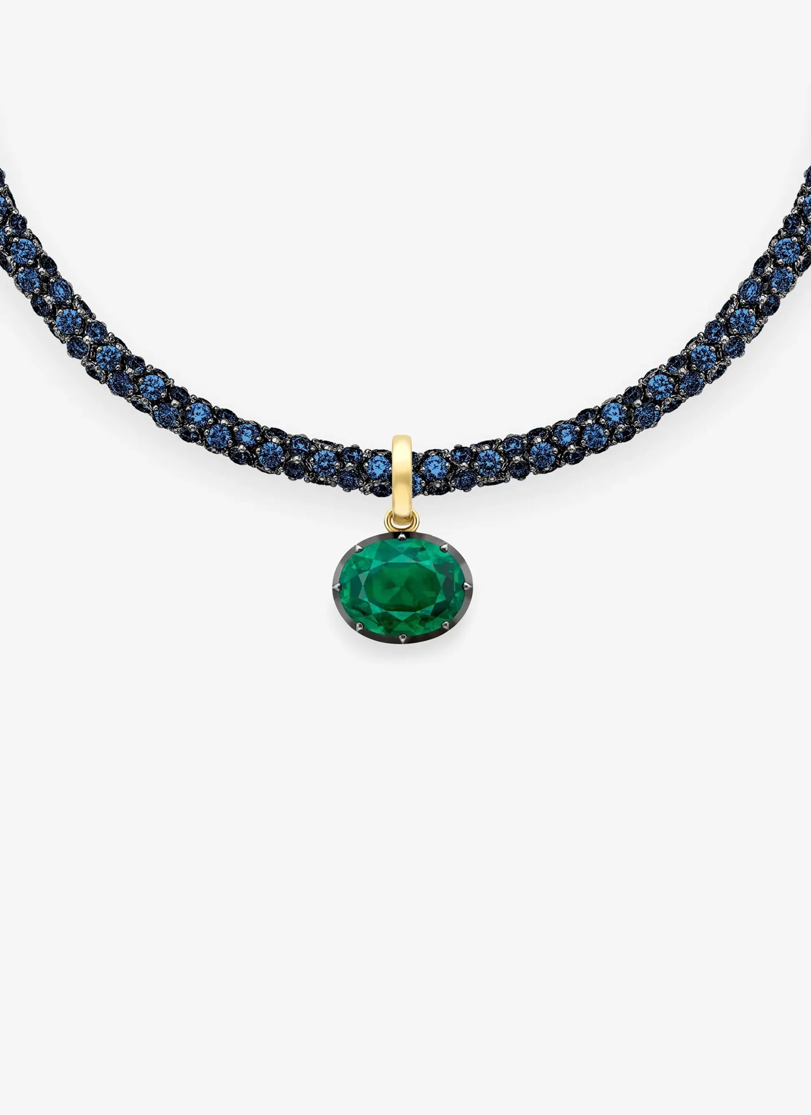 Pendant - Emerald Oval 9.47ct Tempest