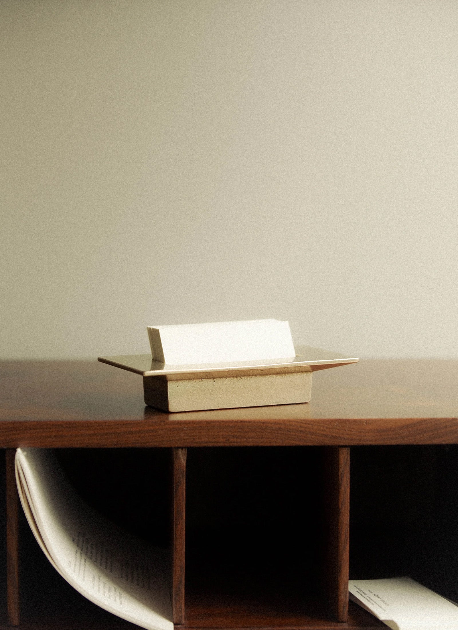 Altar Cardholder in Brass