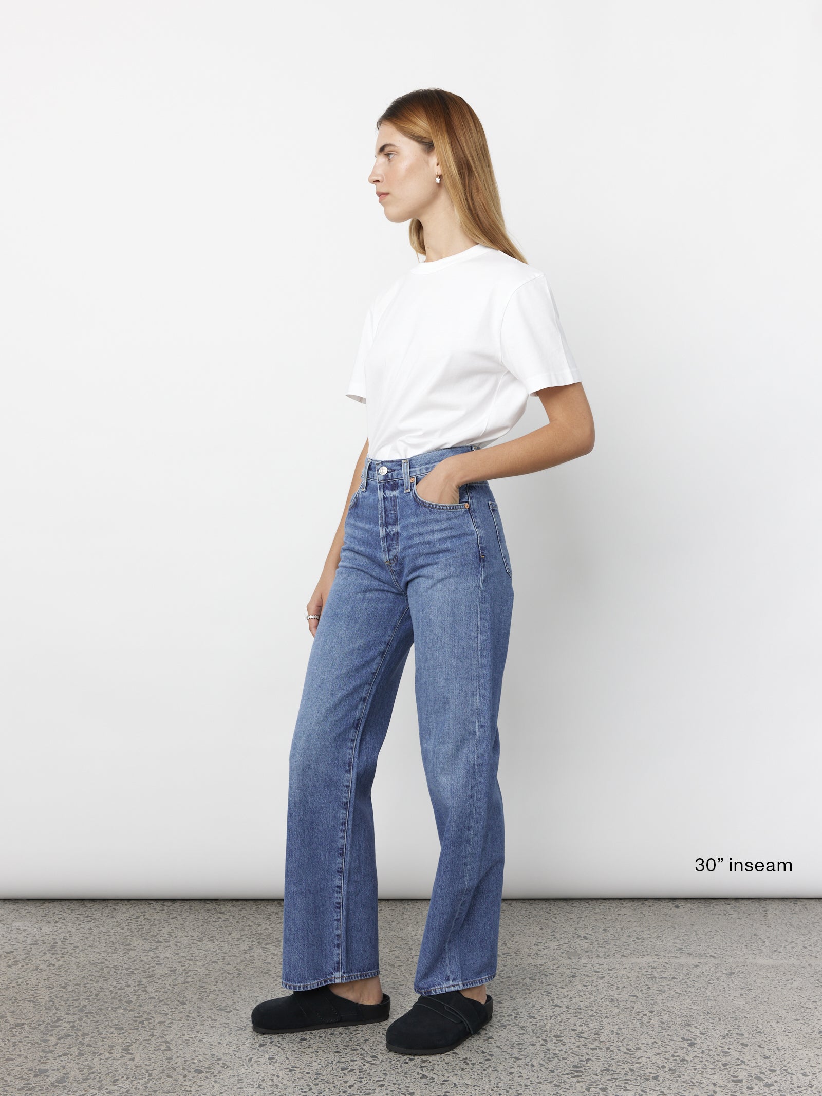 Annina Jean in Pinnacle (Mid-Blue)
