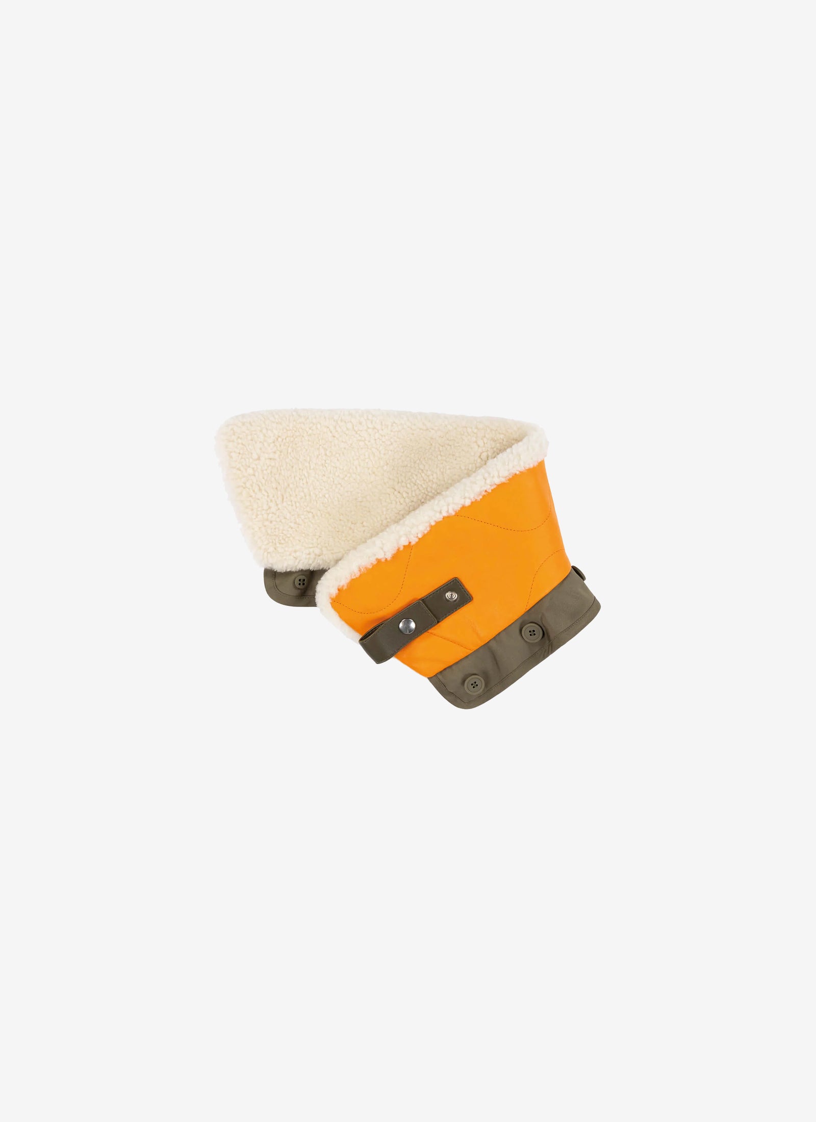 Aviator Collar - Natural / Orange