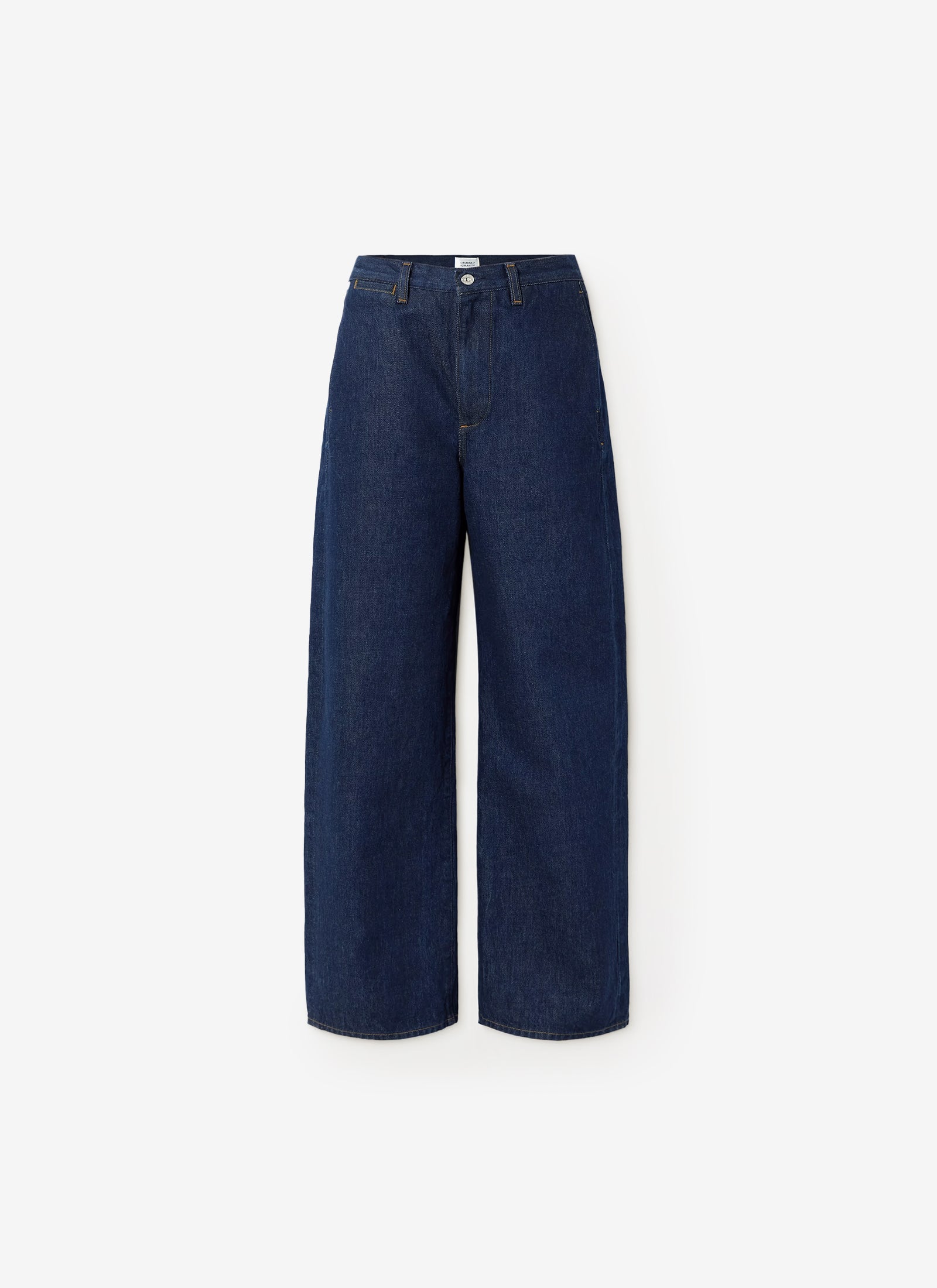 Ayla Baggy Jean in Amherst (Dark Indigo)