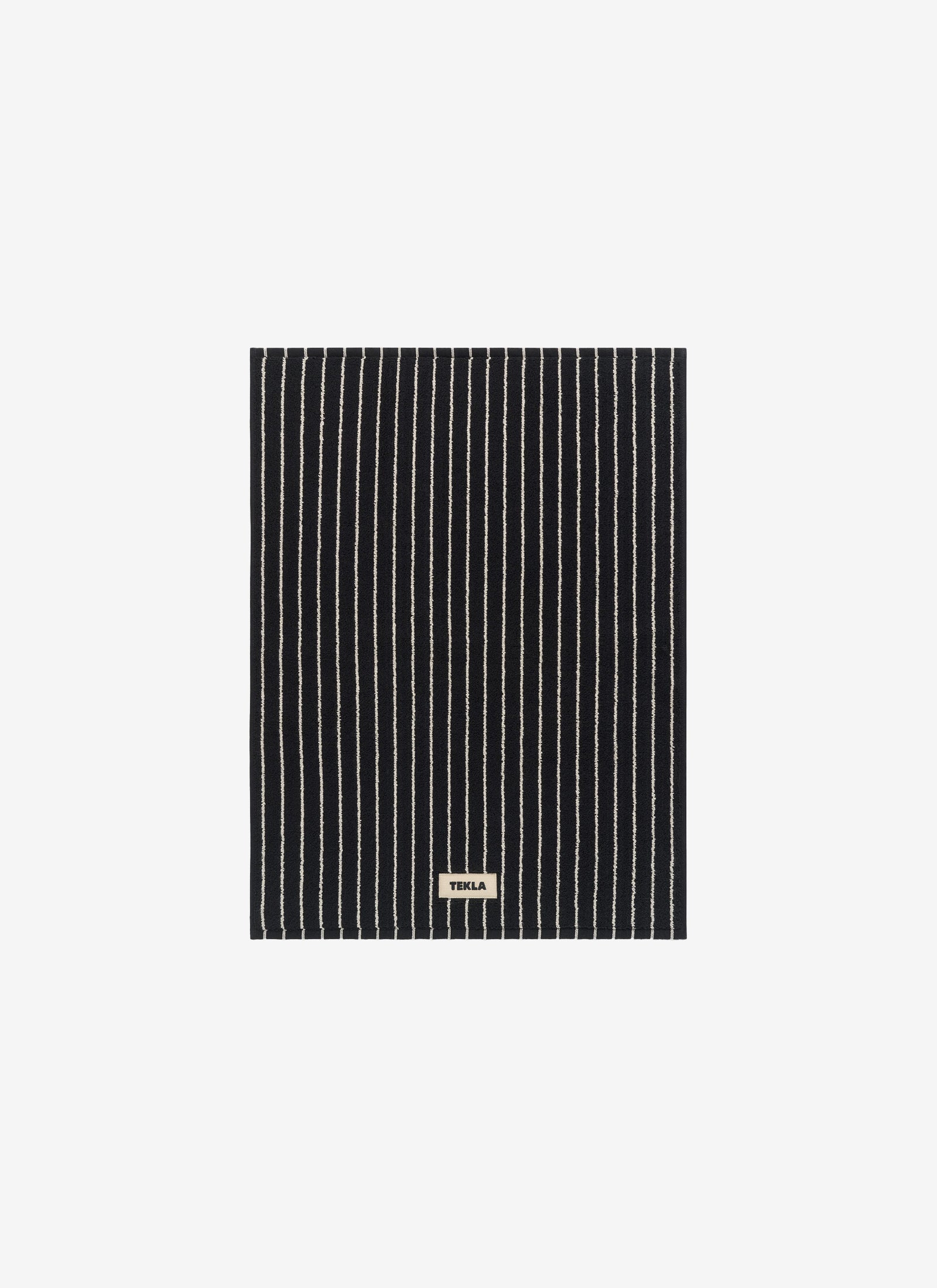 Bathmat - Black and White Stripes
