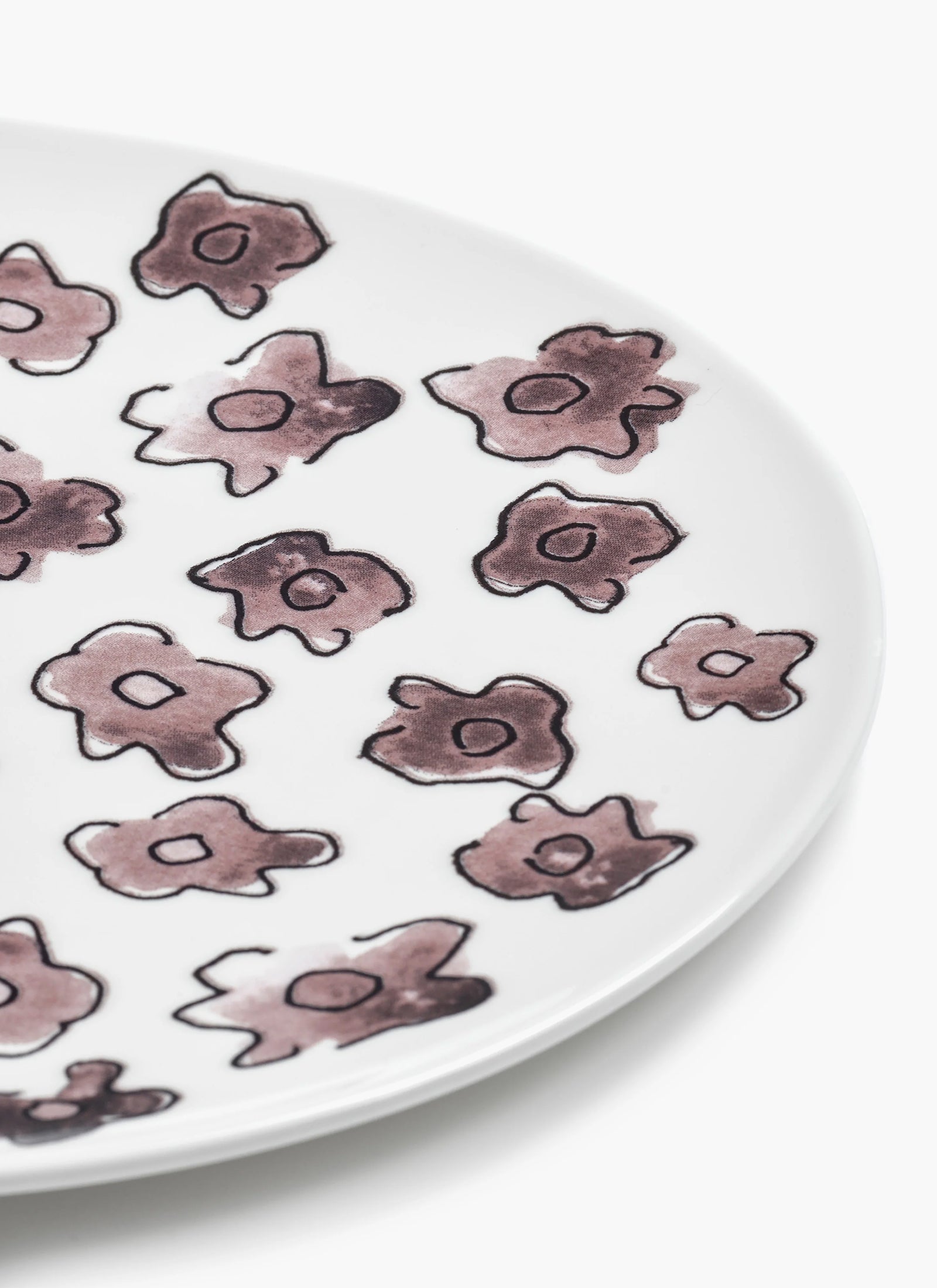 Serax x Marni Breakfast Plate - Dark Viola (Set of 2)