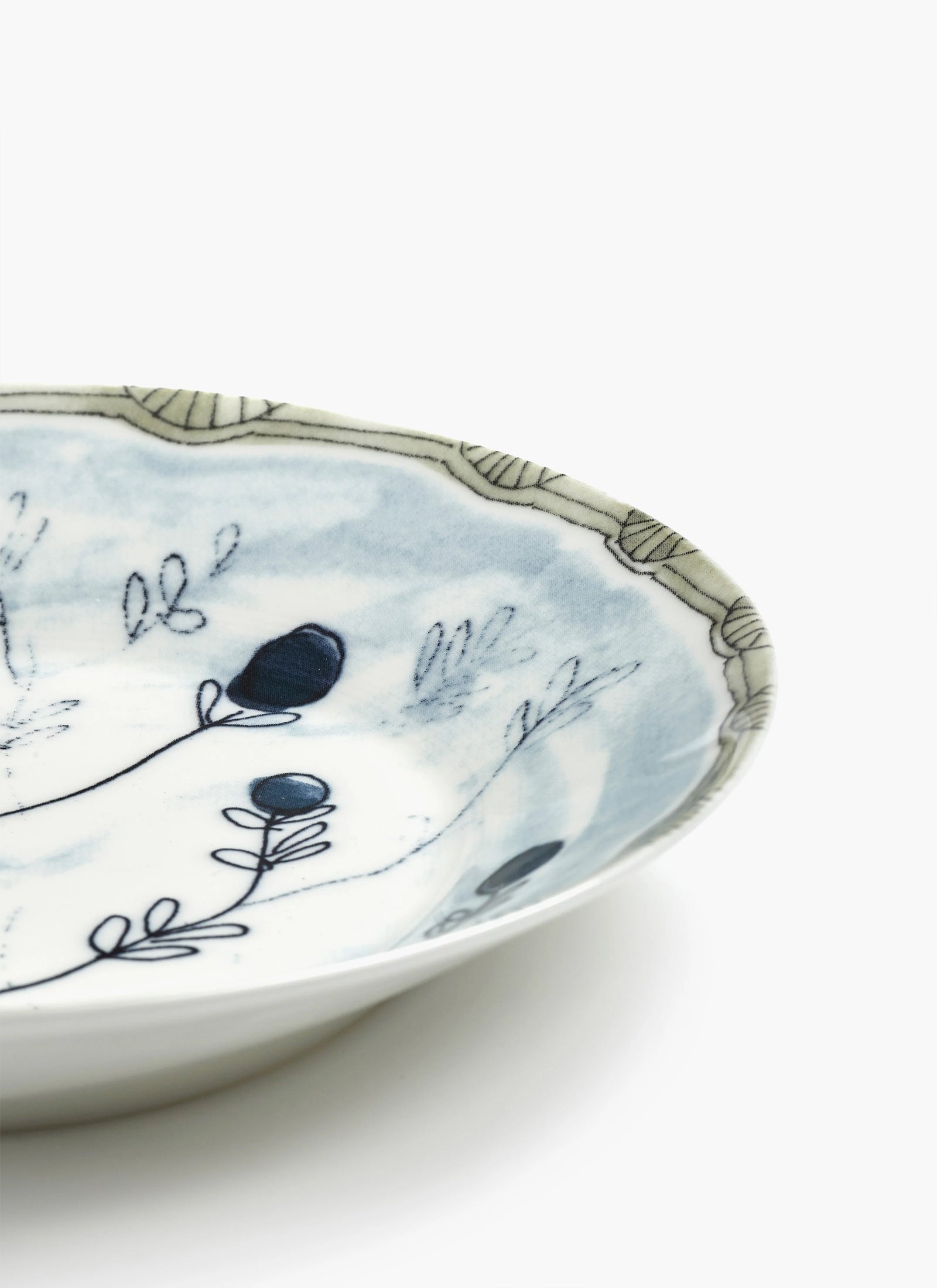 Serax x Marni Small Deep Plate - Mirtillo Tea (Set of 2)