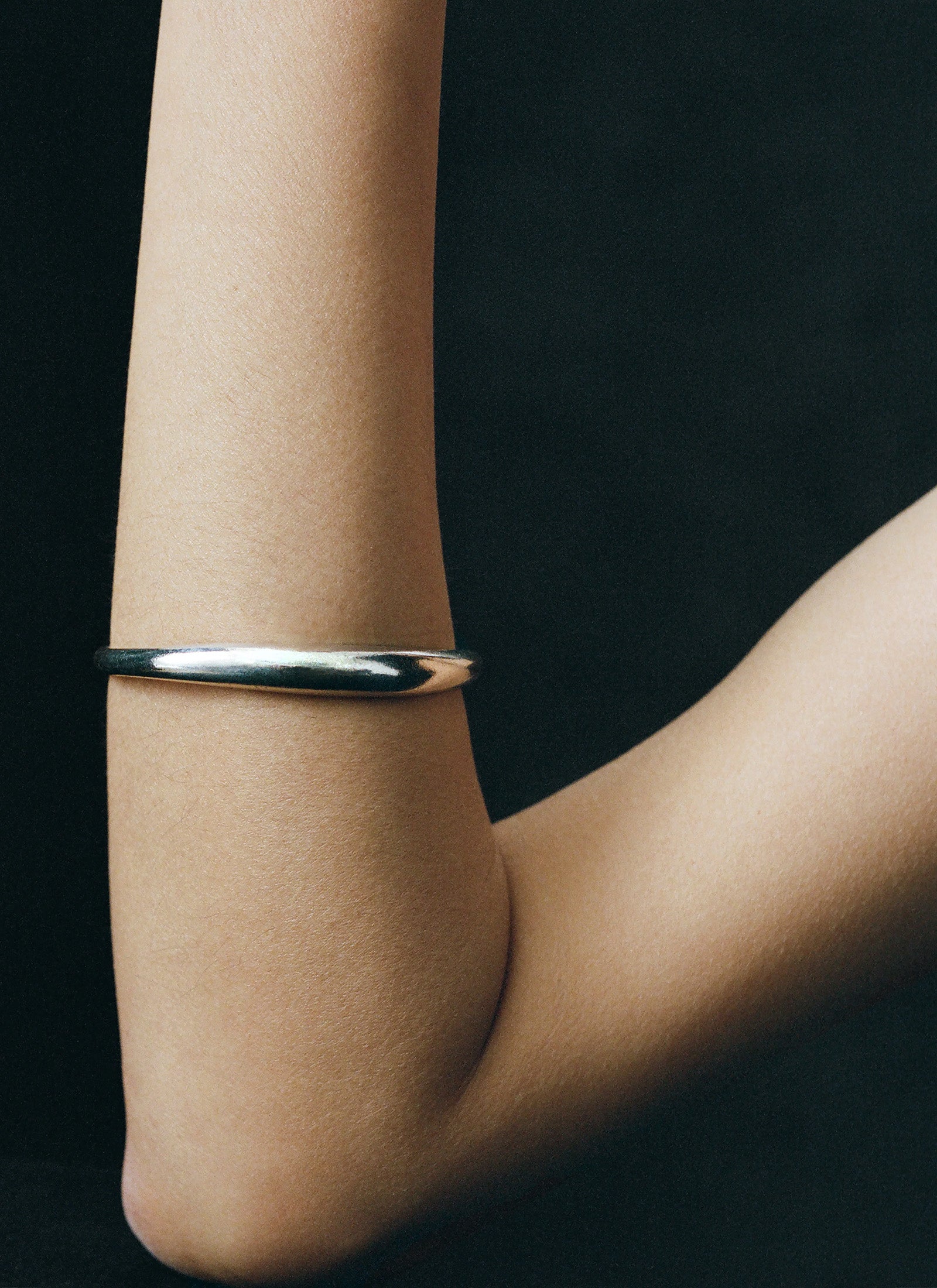 Delicate Amorphous Bangle
