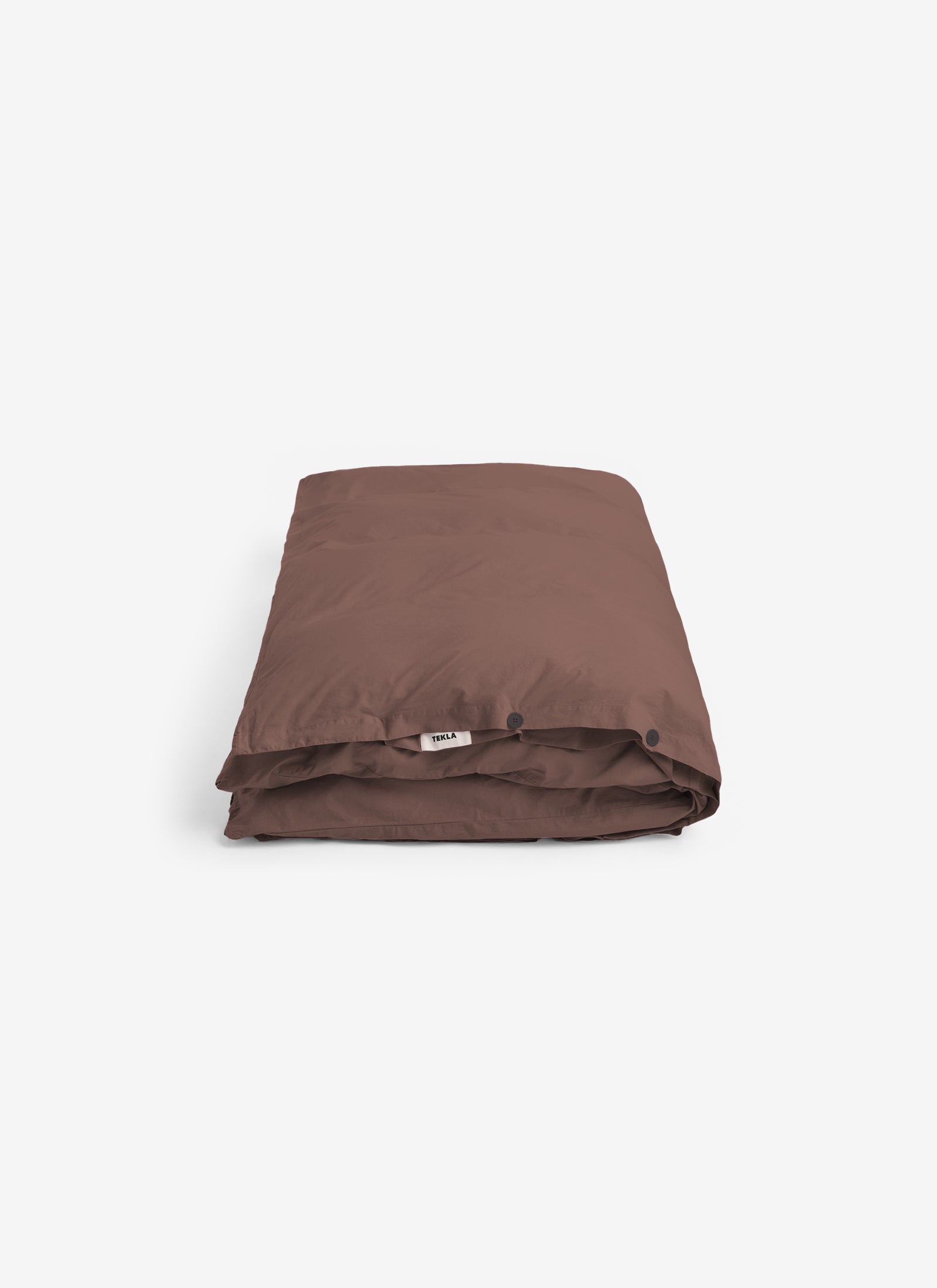 Duvet Cover in Cocoa Brown