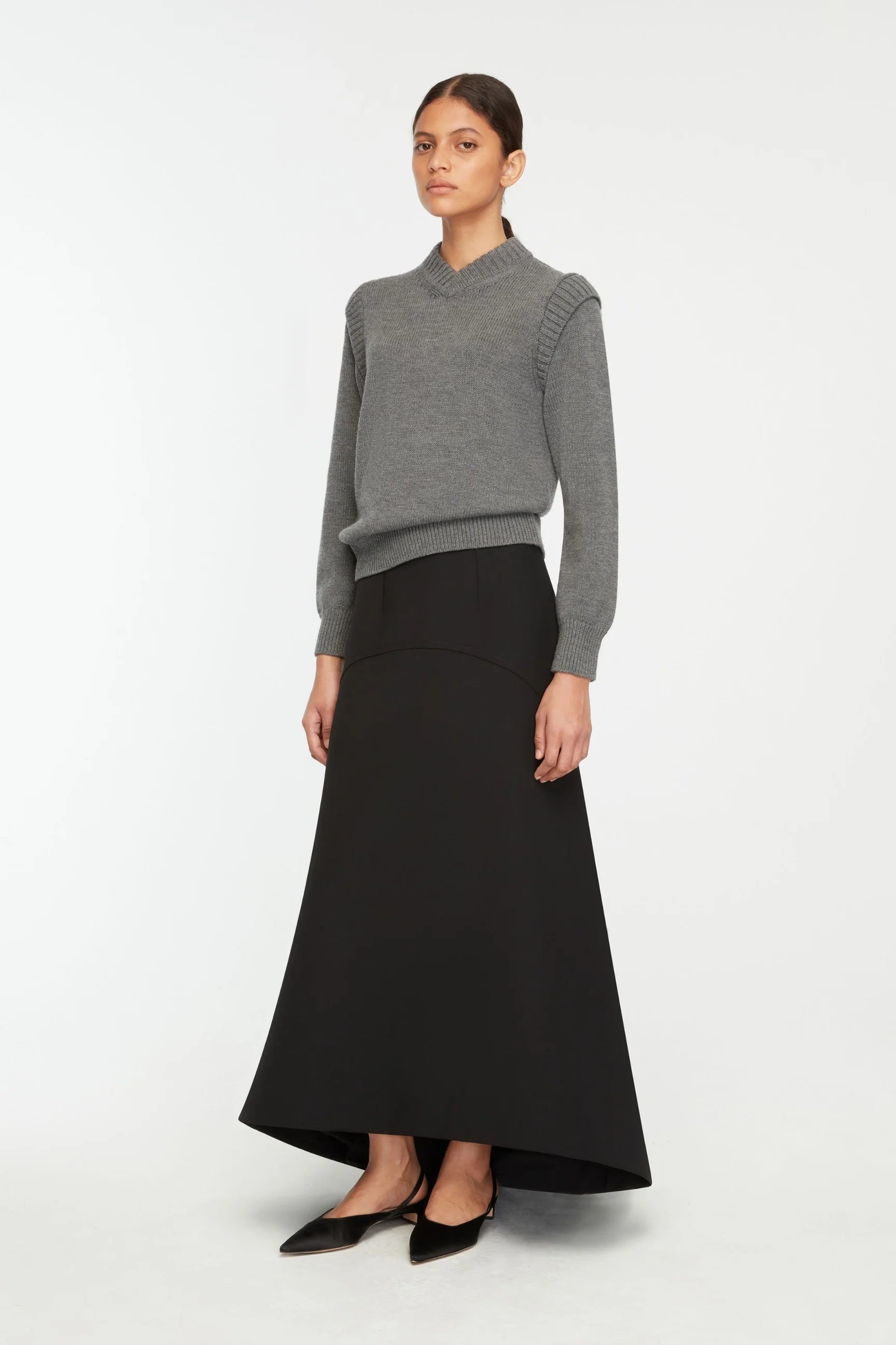 Kit Jumper in Grey Melange