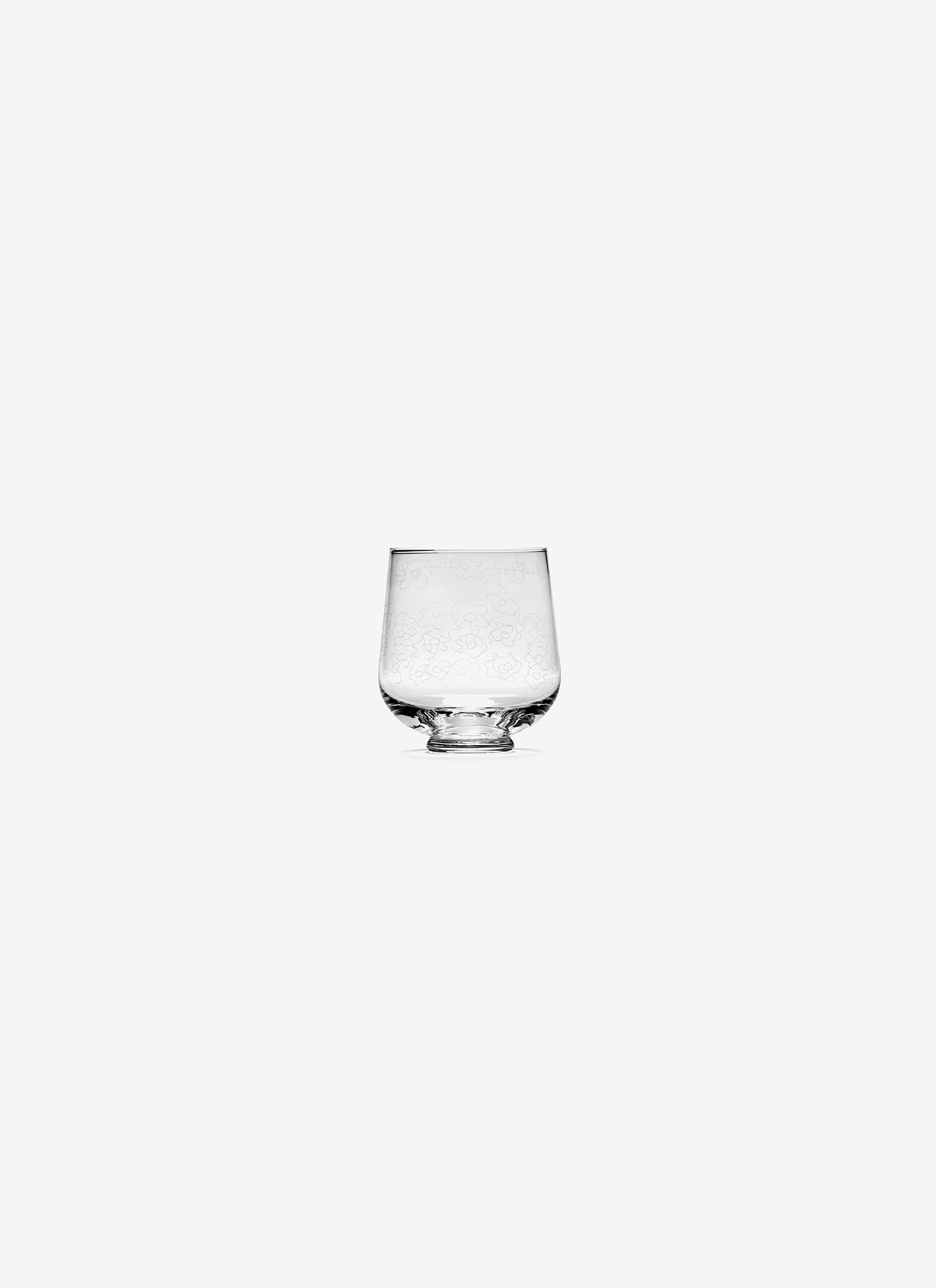 Serax x Marni Stemless Glass - Dark Viola Midnight Flowers (Set of 4)