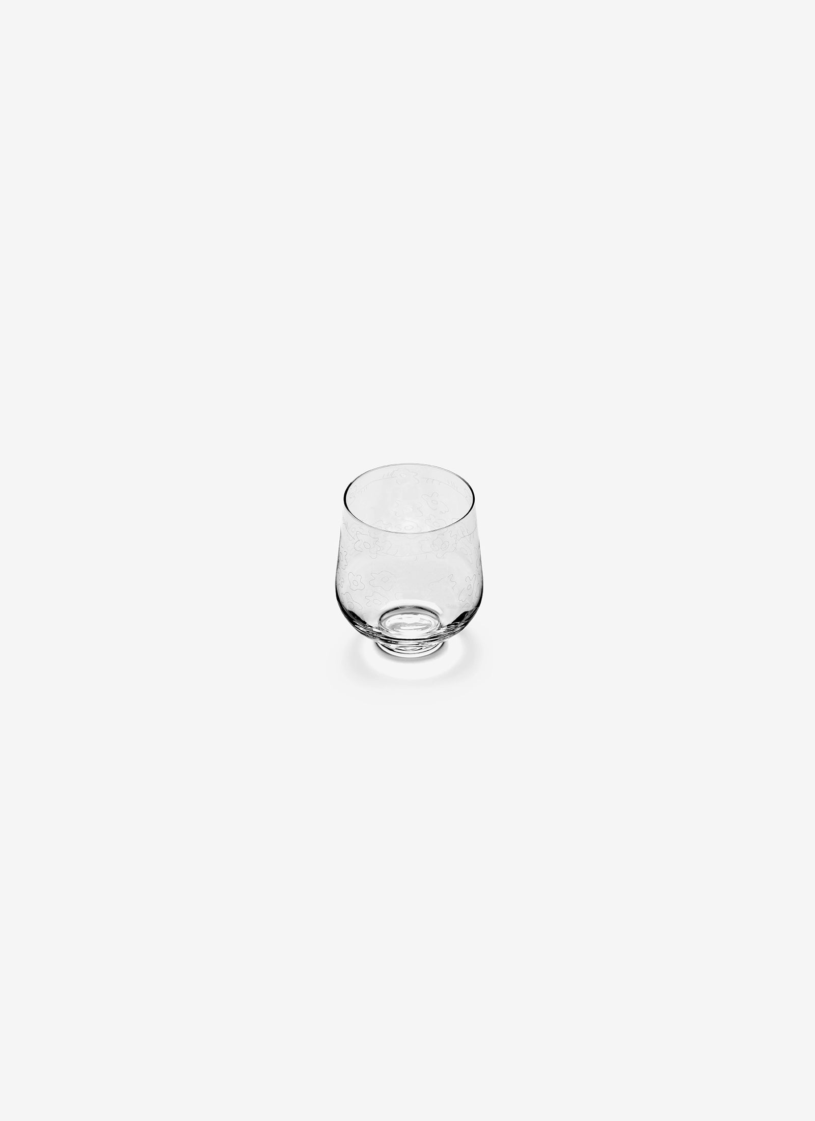 Serax x Marni Stemless Glass - Dark Viola Midnight Flowers (Set of 4)