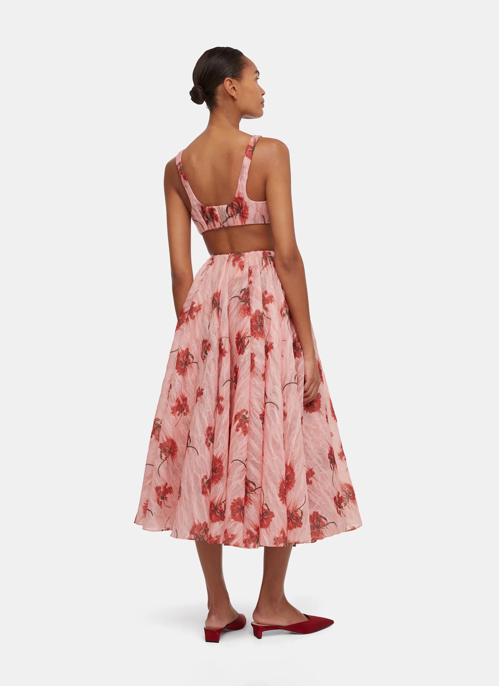 Luis Bralette - Floral Organza