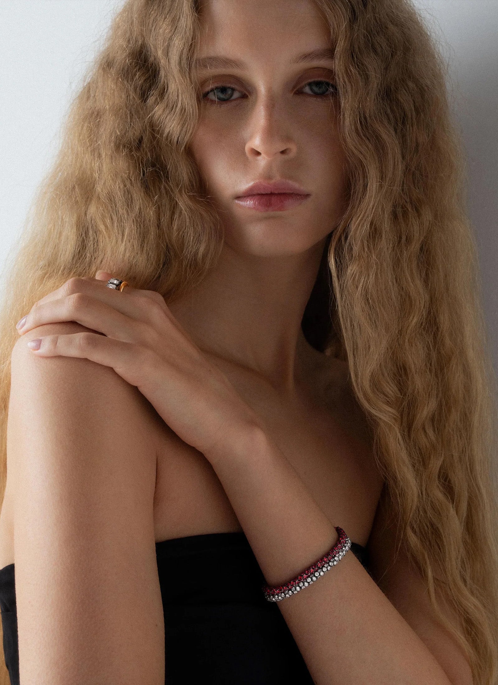 Bracelet - Ruby Narrow Tempest