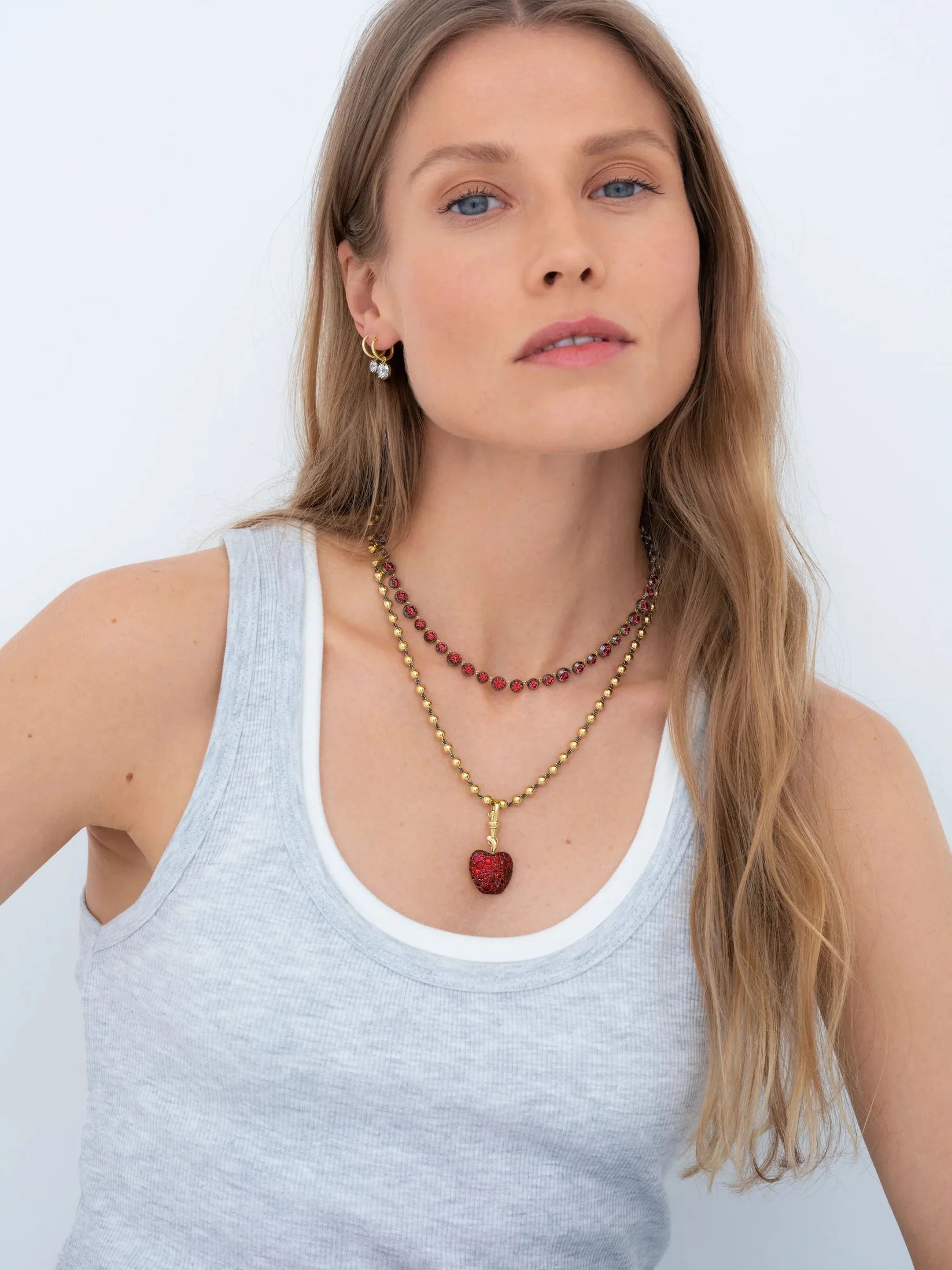Pendant - Ruby Apple
