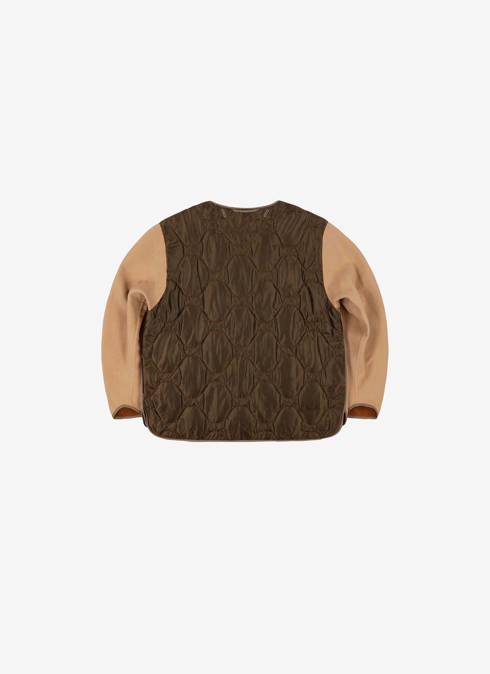 Wool Peacoat - Camel / Sienna