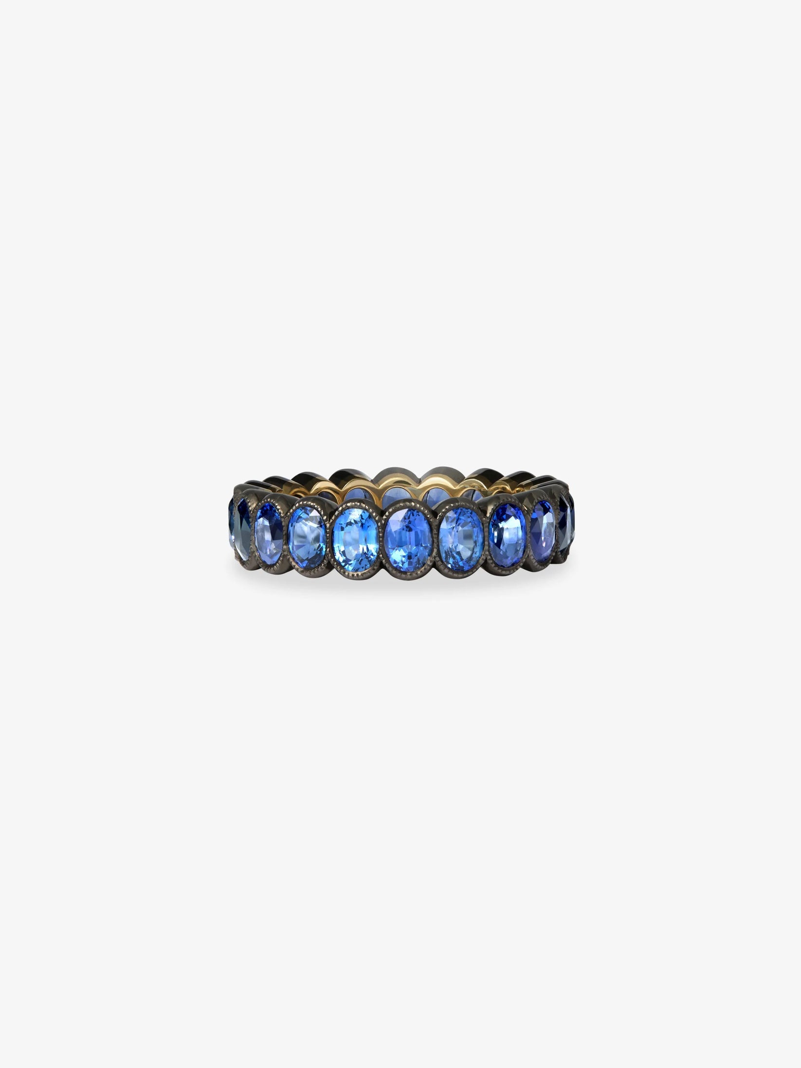 Eternity Band - Small Sapphire Oval