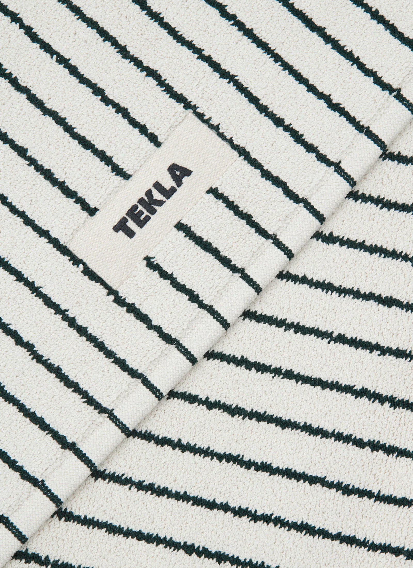 Bathmat - Racing Green Stripes