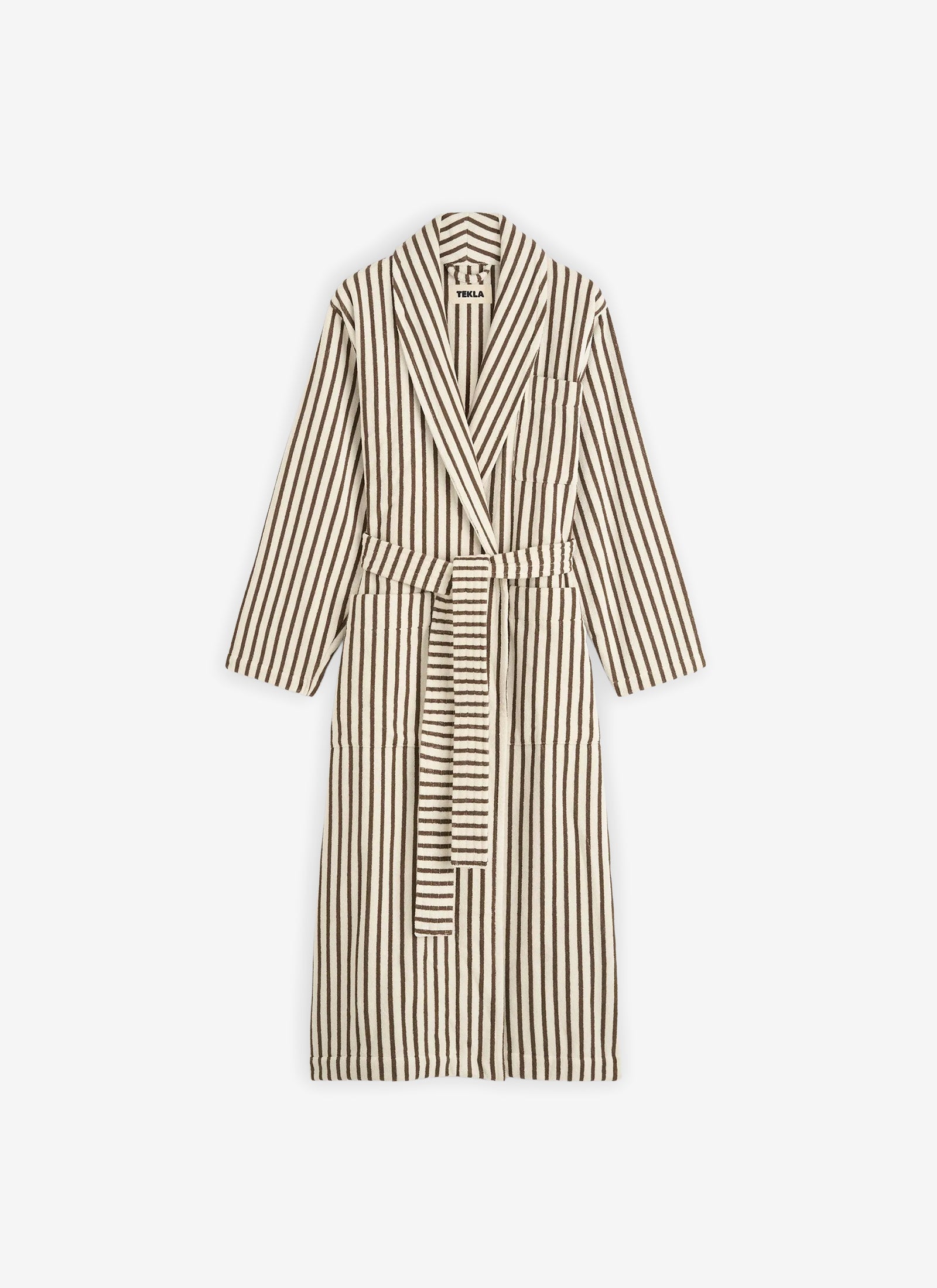 Classic Bathrobe - Kodiak Stripe