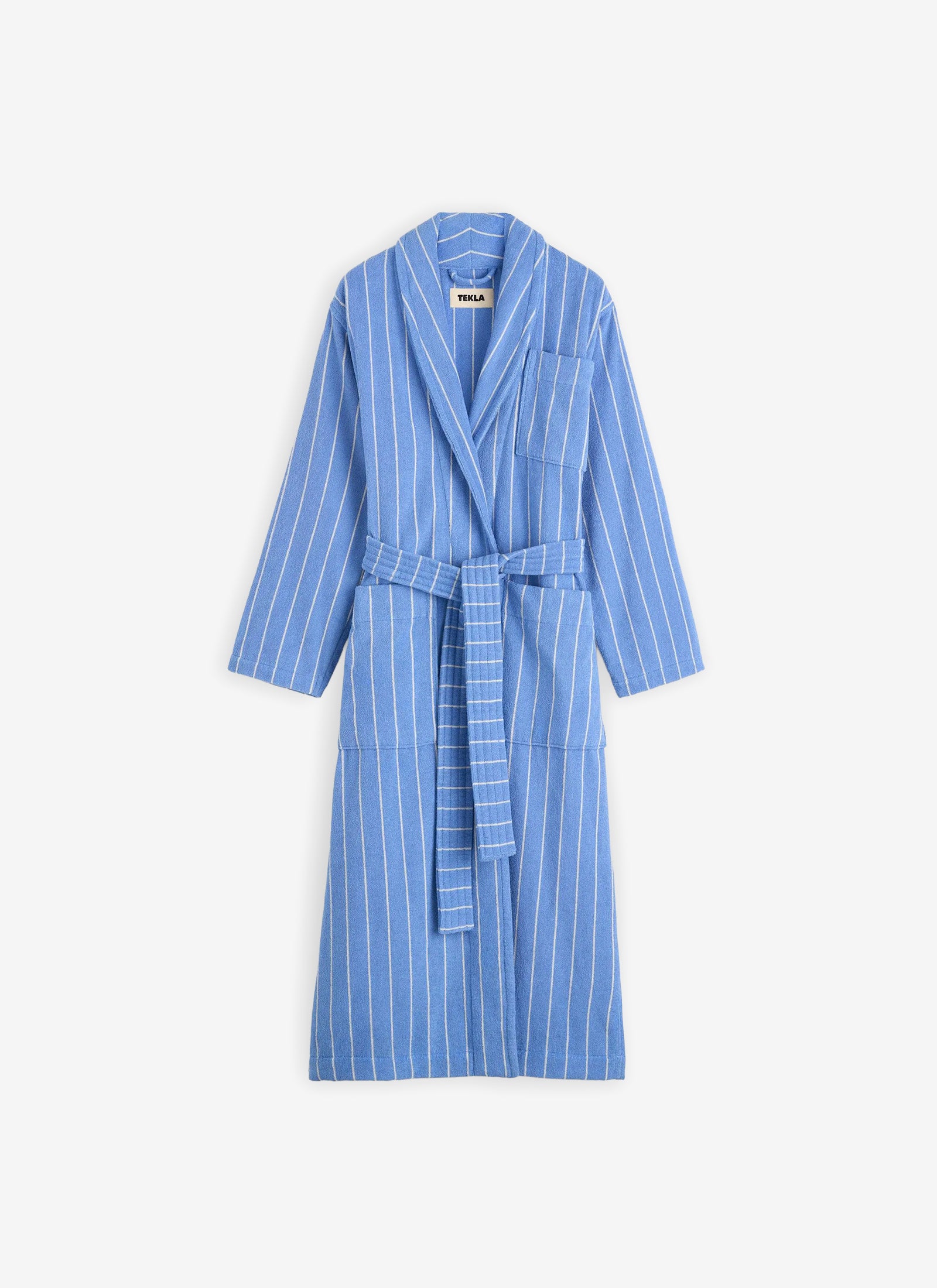 Classic Bathrobe - Marseilles Stripe