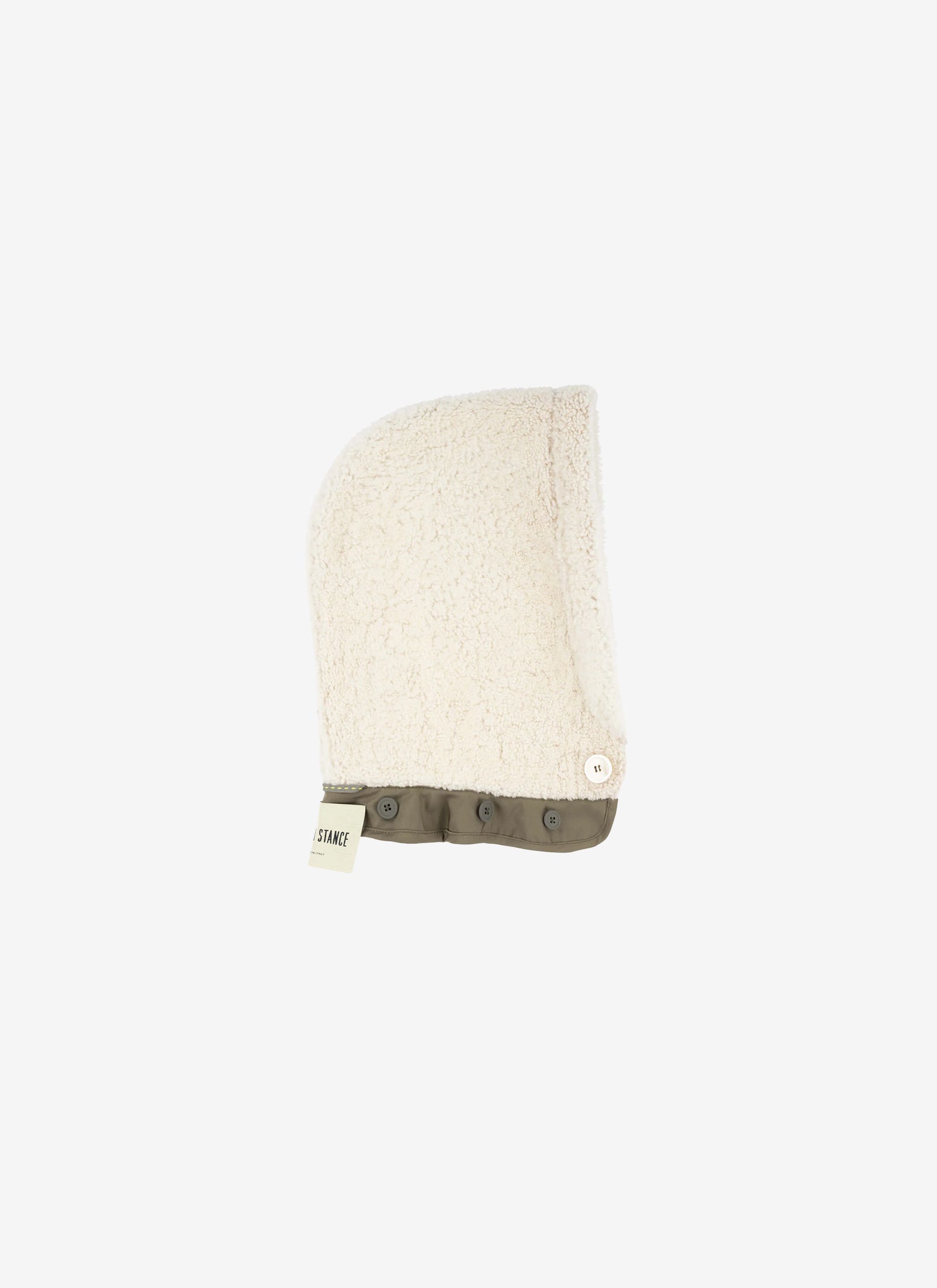 Shearling Close Fit Hood - Tan / Natural