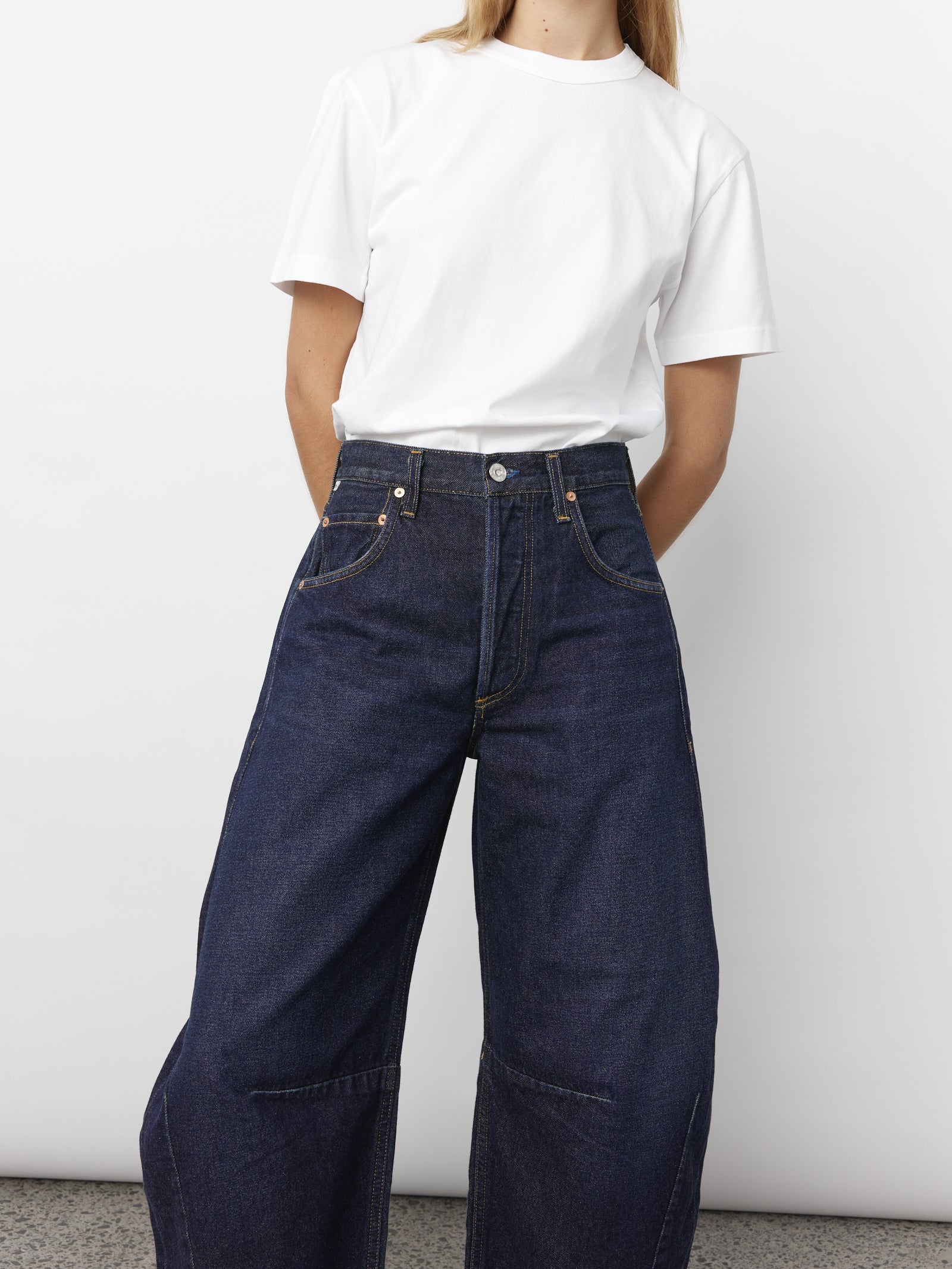 Horseshoe Jean in Bravo (Deep Blue)