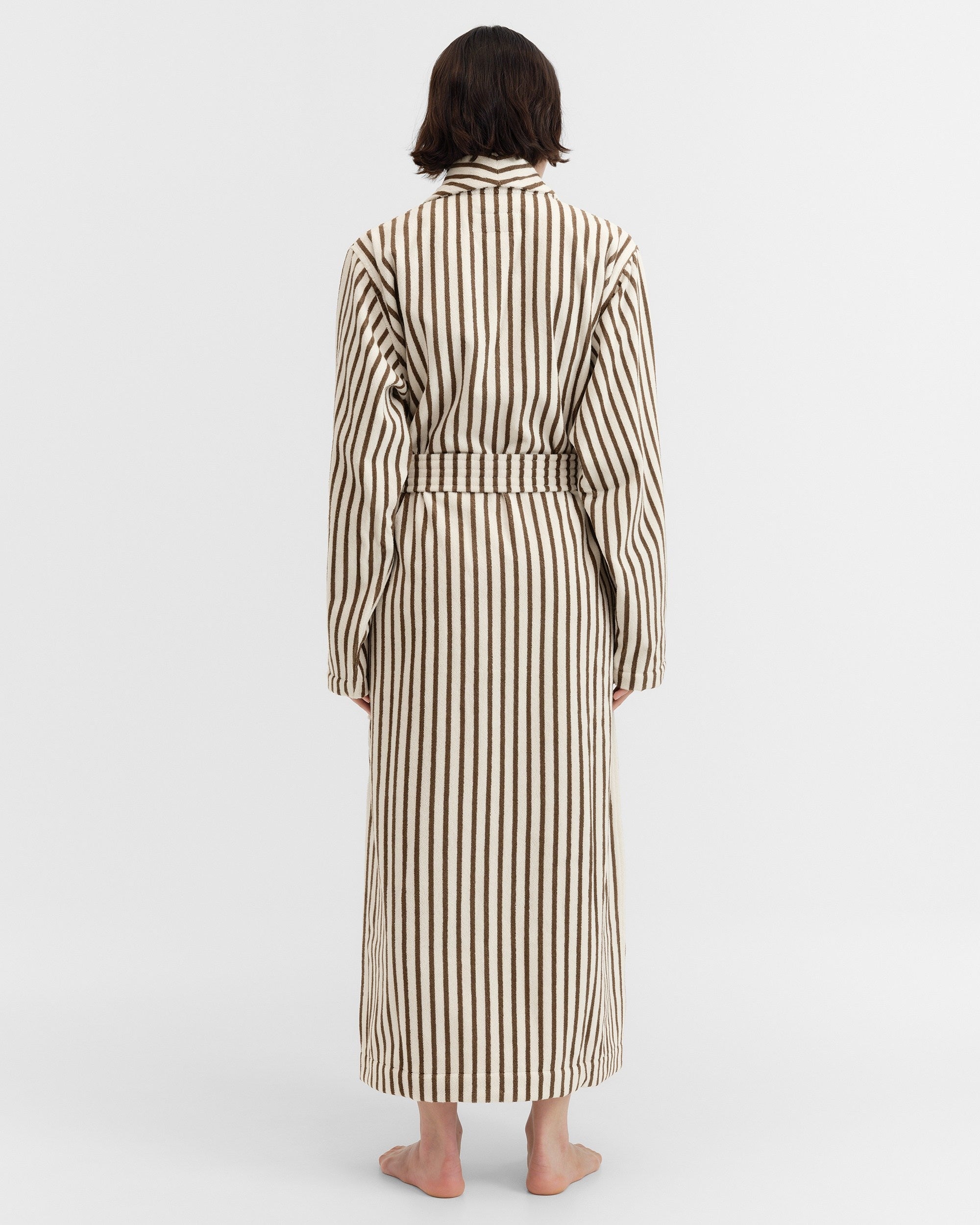 Classic Bathrobe - Kodiak Stripe