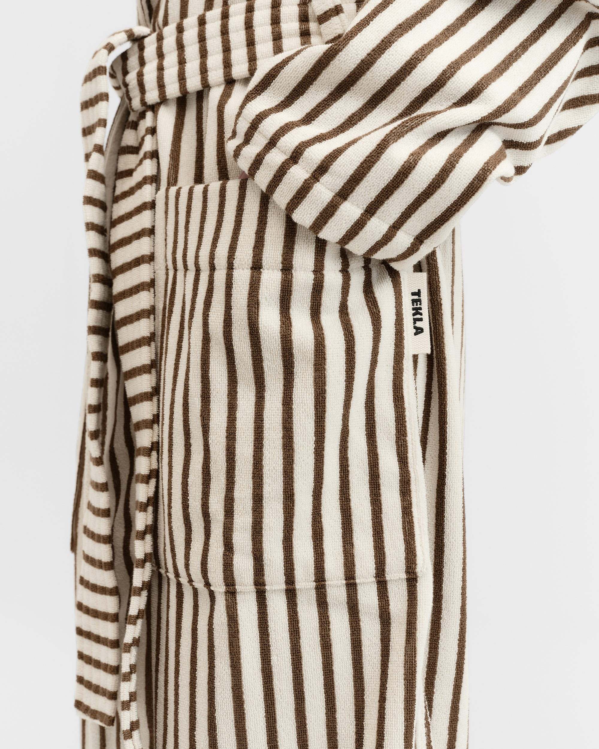 Classic Bathrobe - Kodiak Stripe