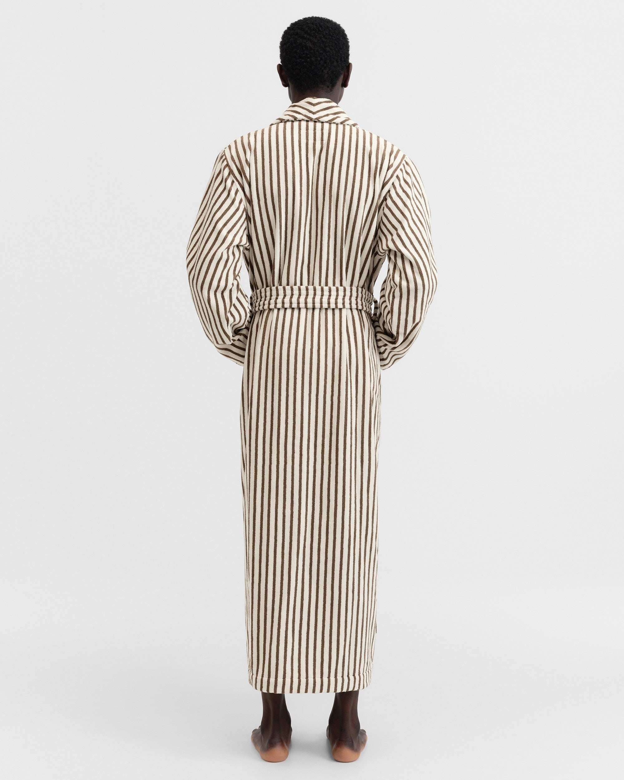Classic Bathrobe - Kodiak Stripe