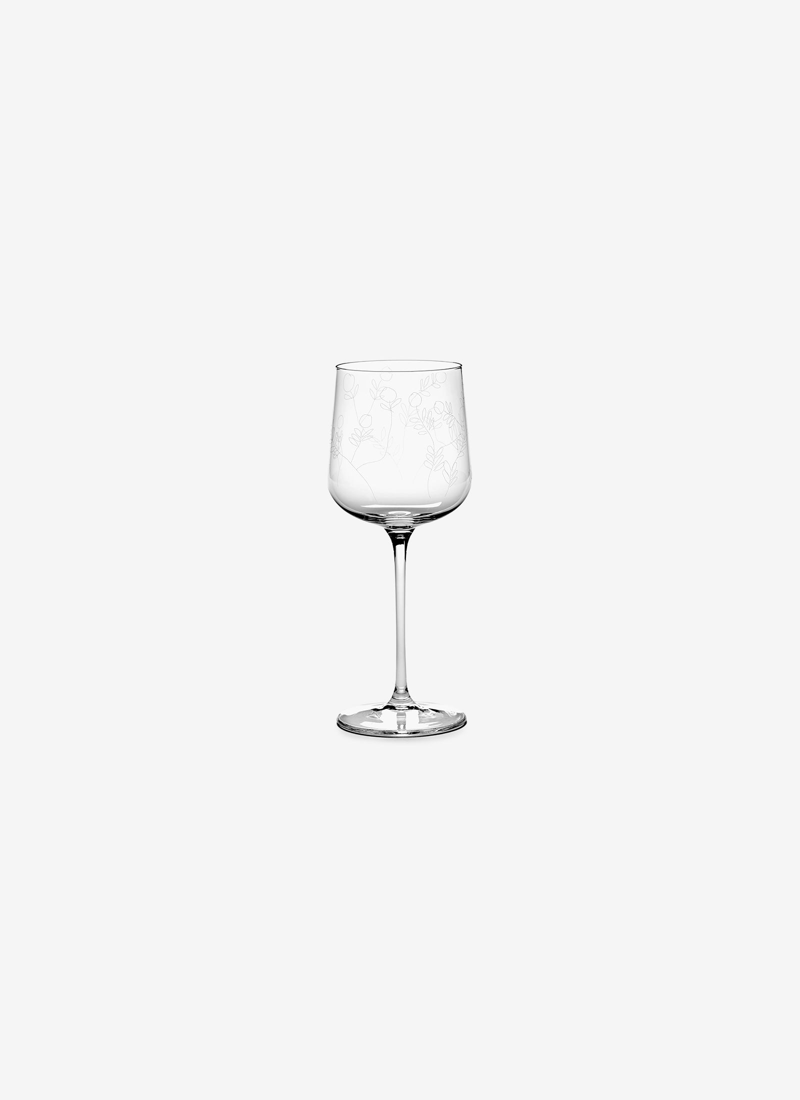 Serax x Marni Wine Glass - Mirtillo Tea Midnight Flowers (Set of 4)
