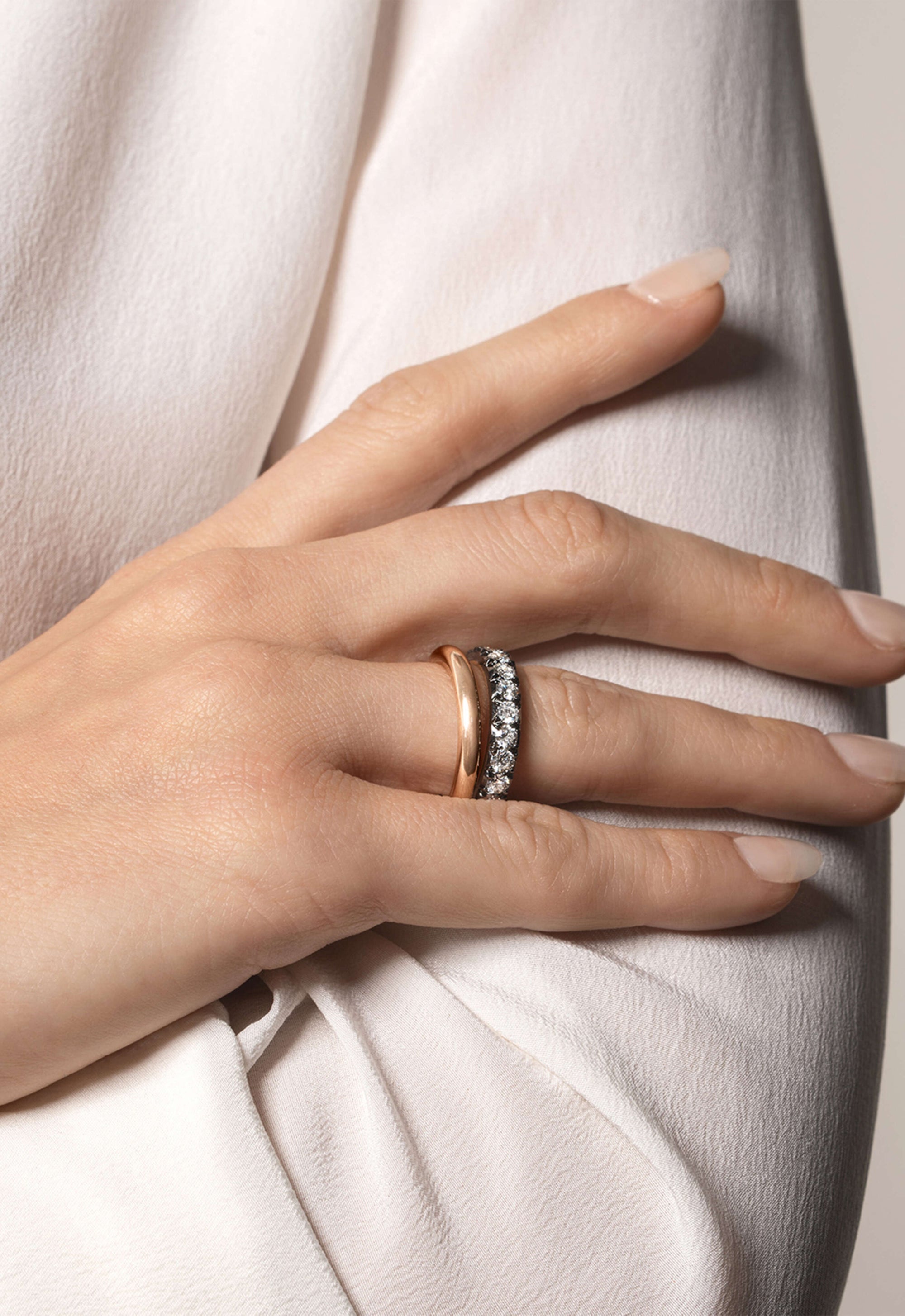 Gold Band - 3mm in Rose Gold