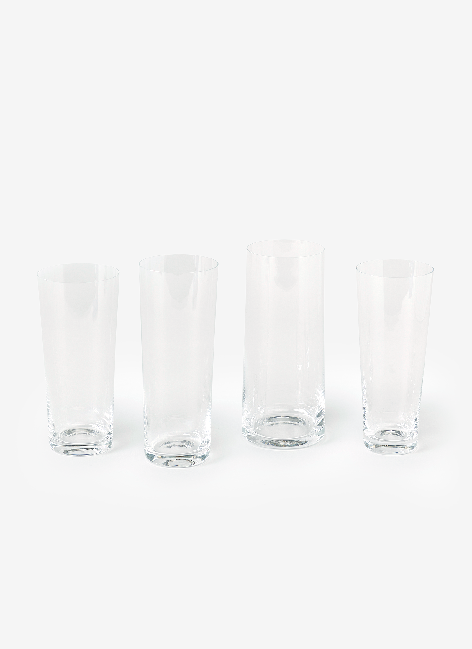 Four Glasses Slightly Different