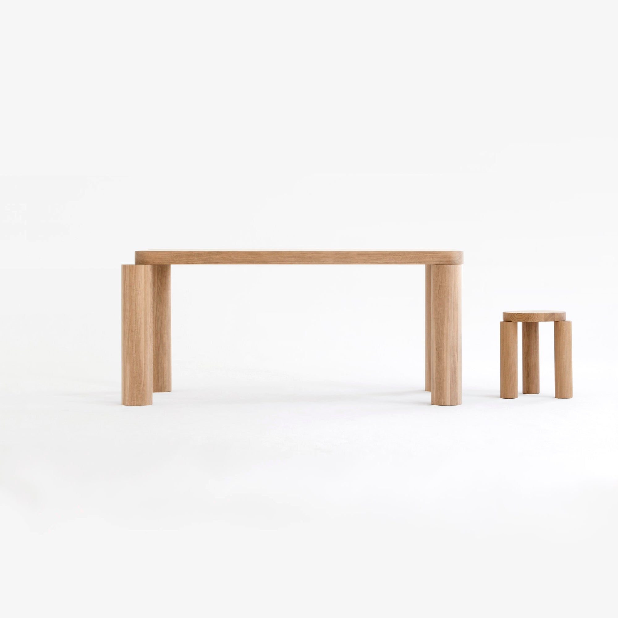 Offset Dining Table