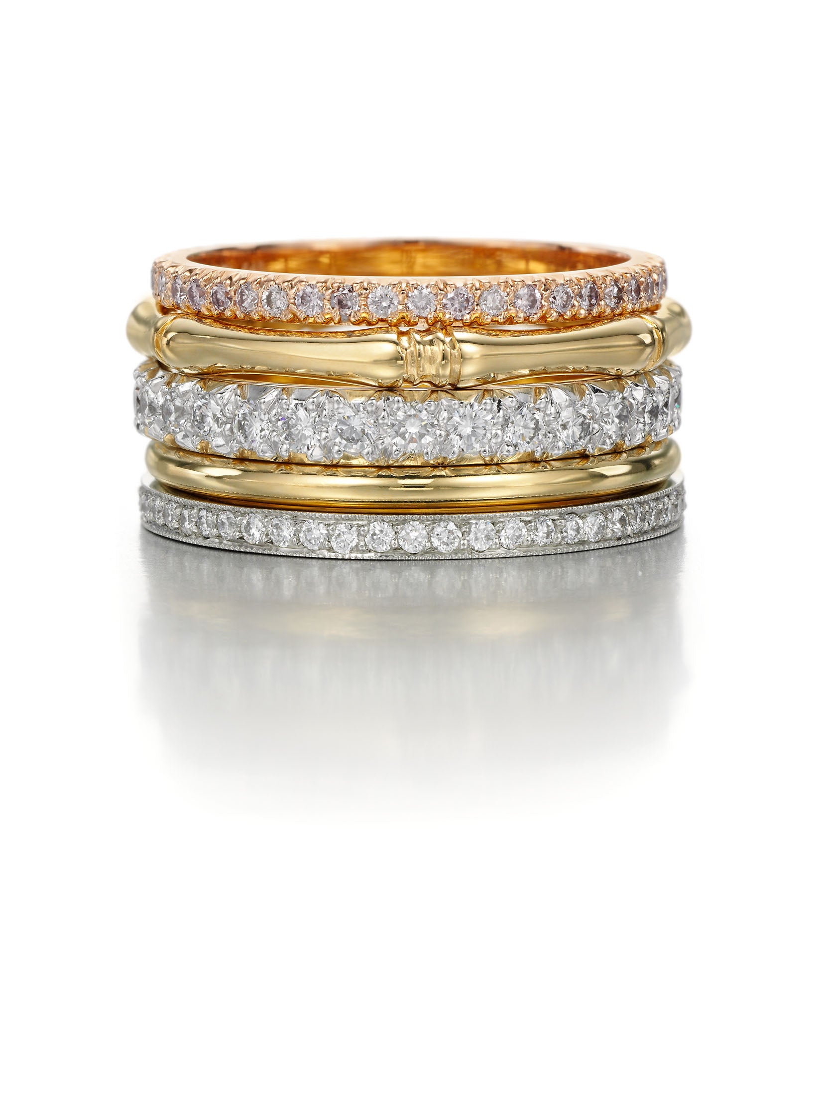 Eternity Band - Small Diamond Cut-Down WG
