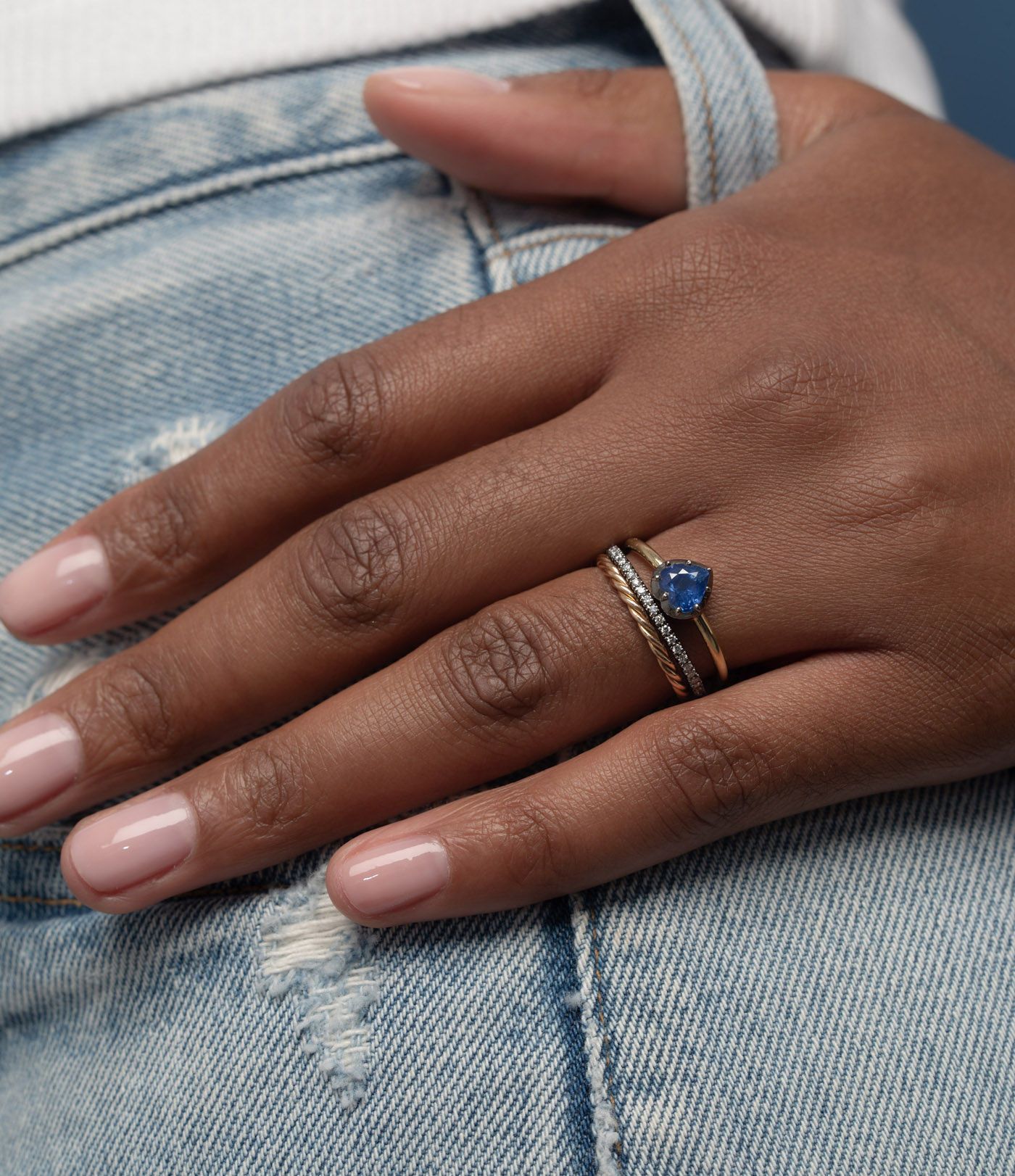 Gold Band - Rope Ring RG