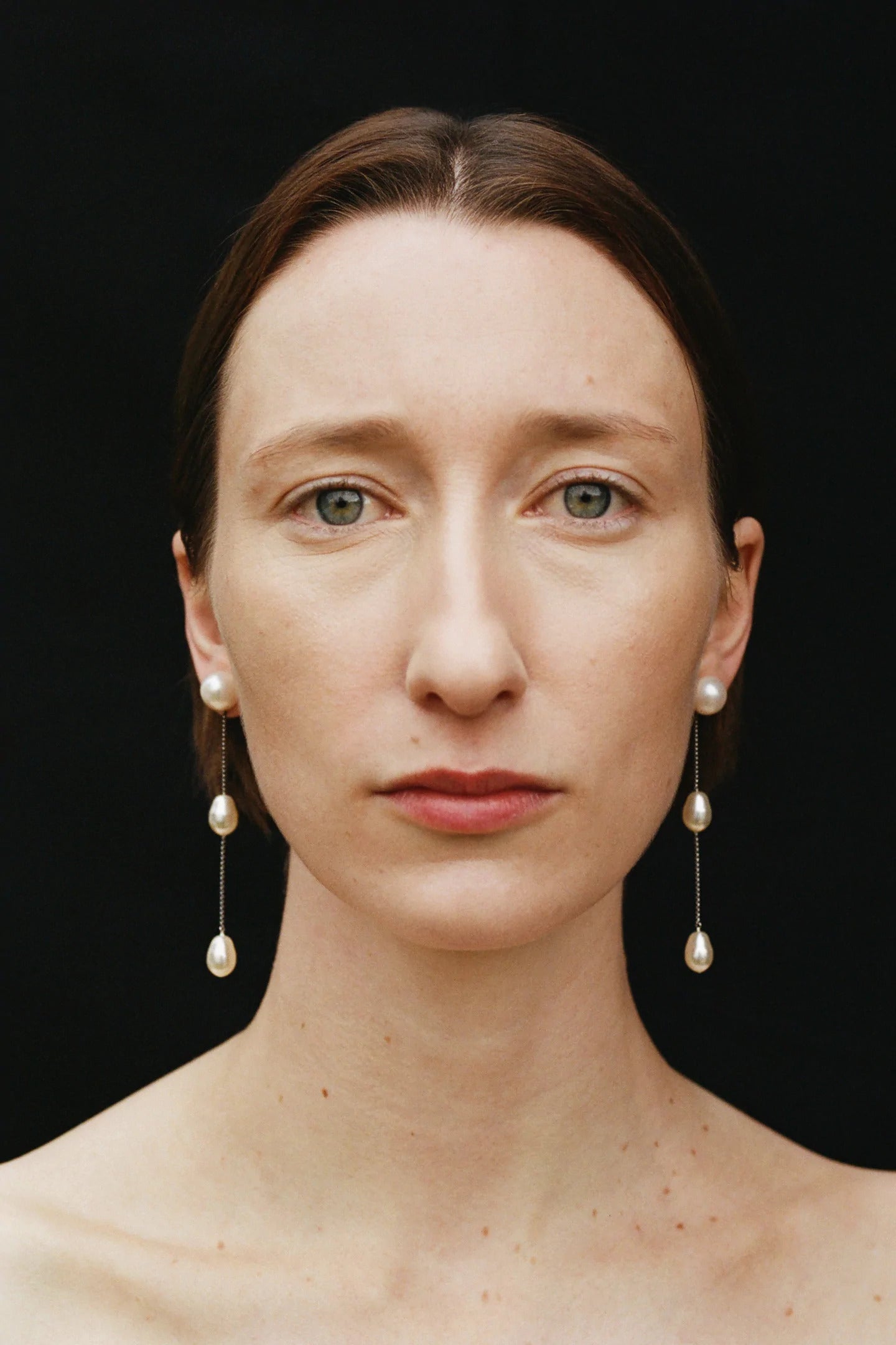 Small Pearl Drop Earrings