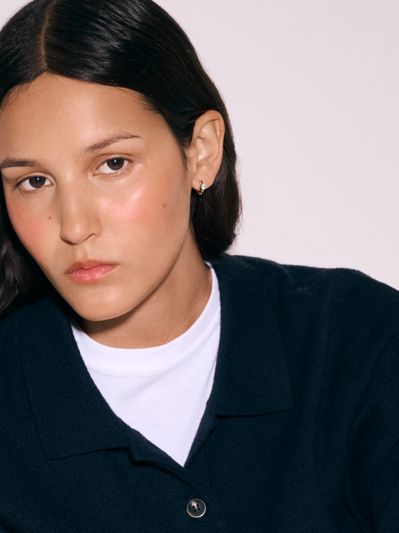 Single - Diamond 0.20ct Huggie