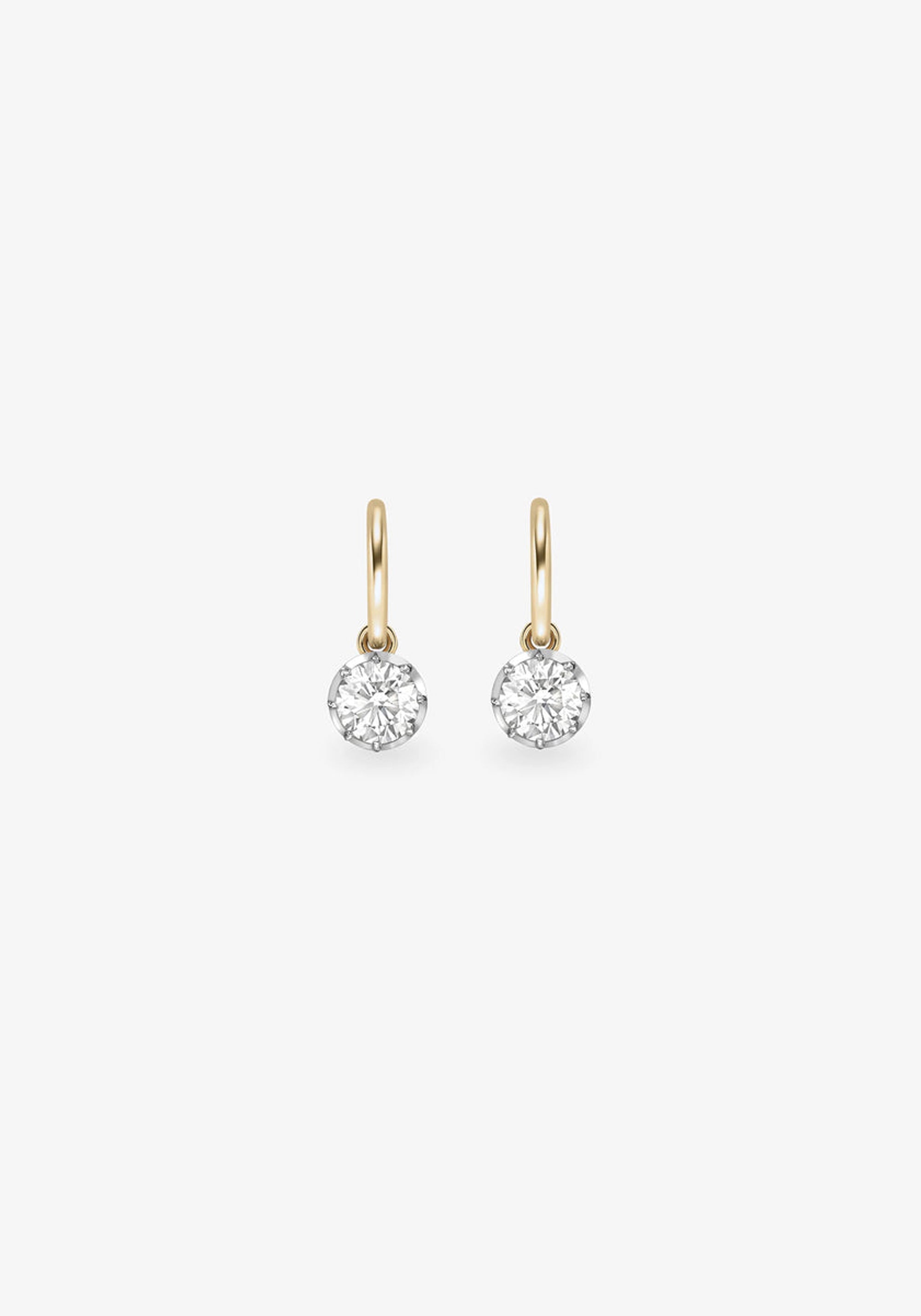 Gypsets - 0.90ct Round Diamond WG