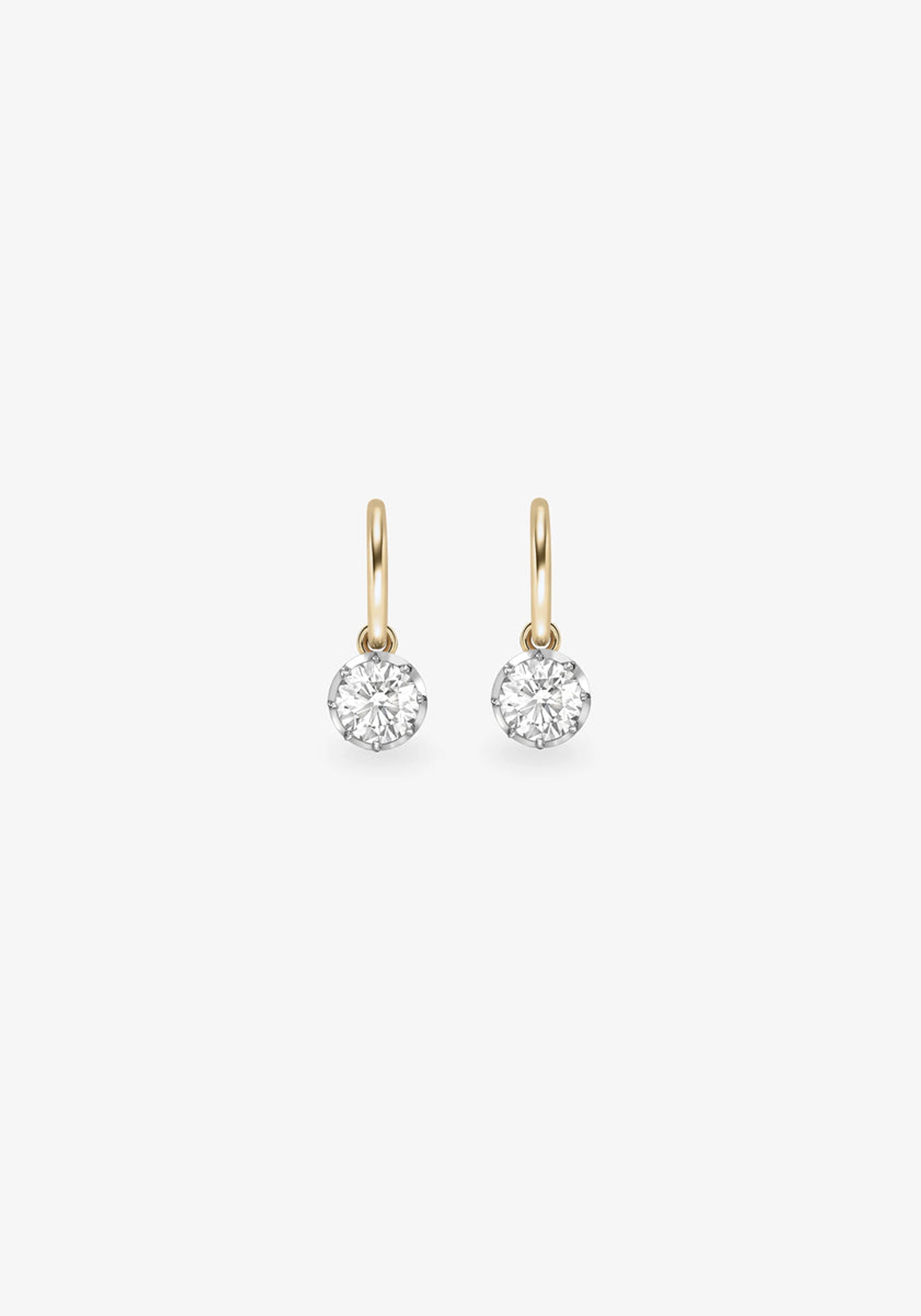 Gypsets - 0.90ct Round Diamond WG