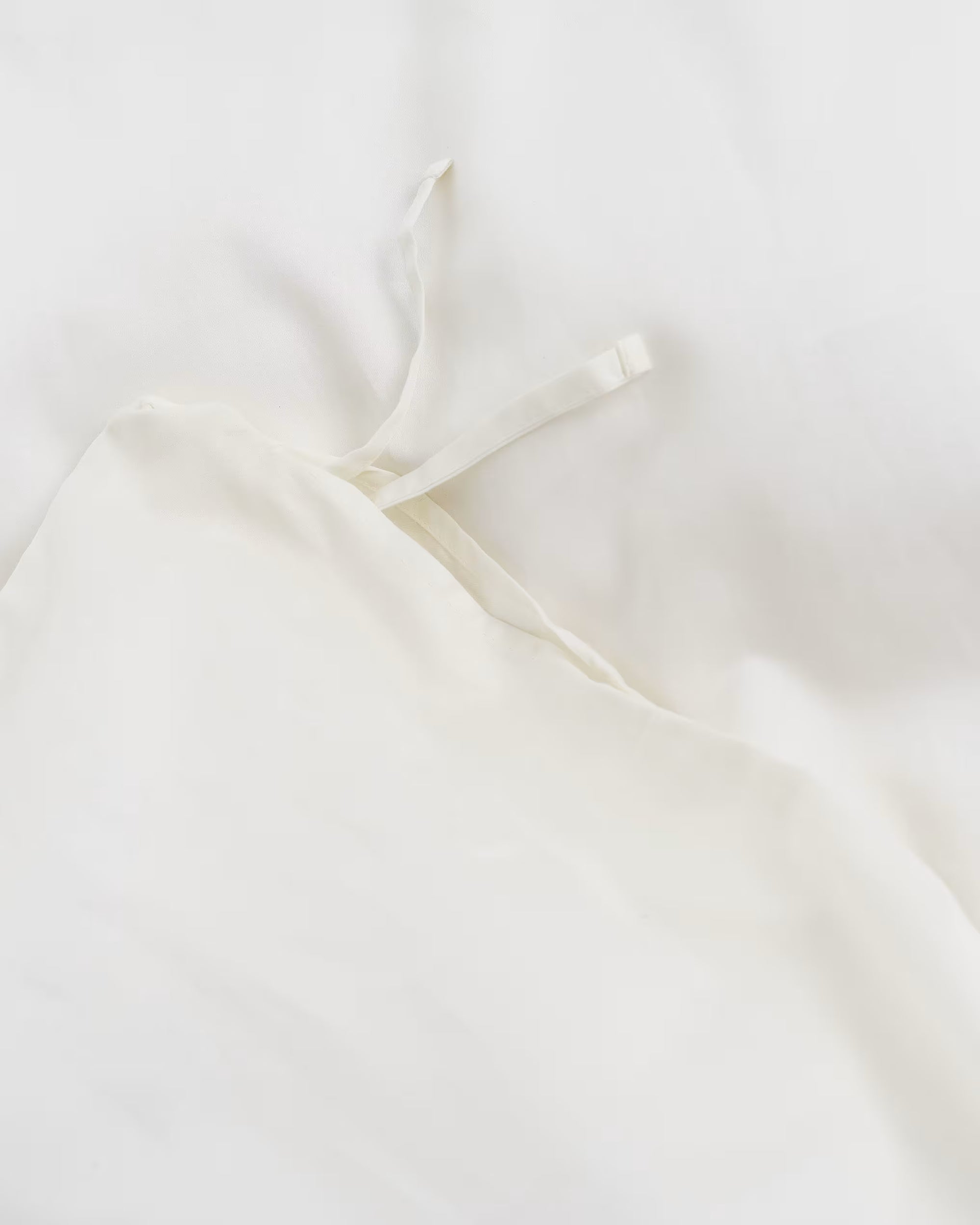 Sateen Duvet Cover - Cloud White
