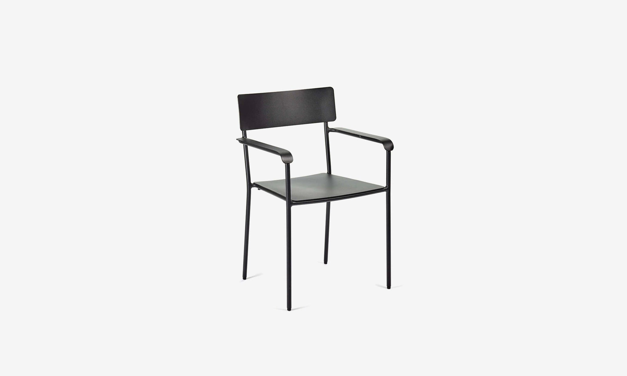 August Armchair - Black by Vincent Van Duysen