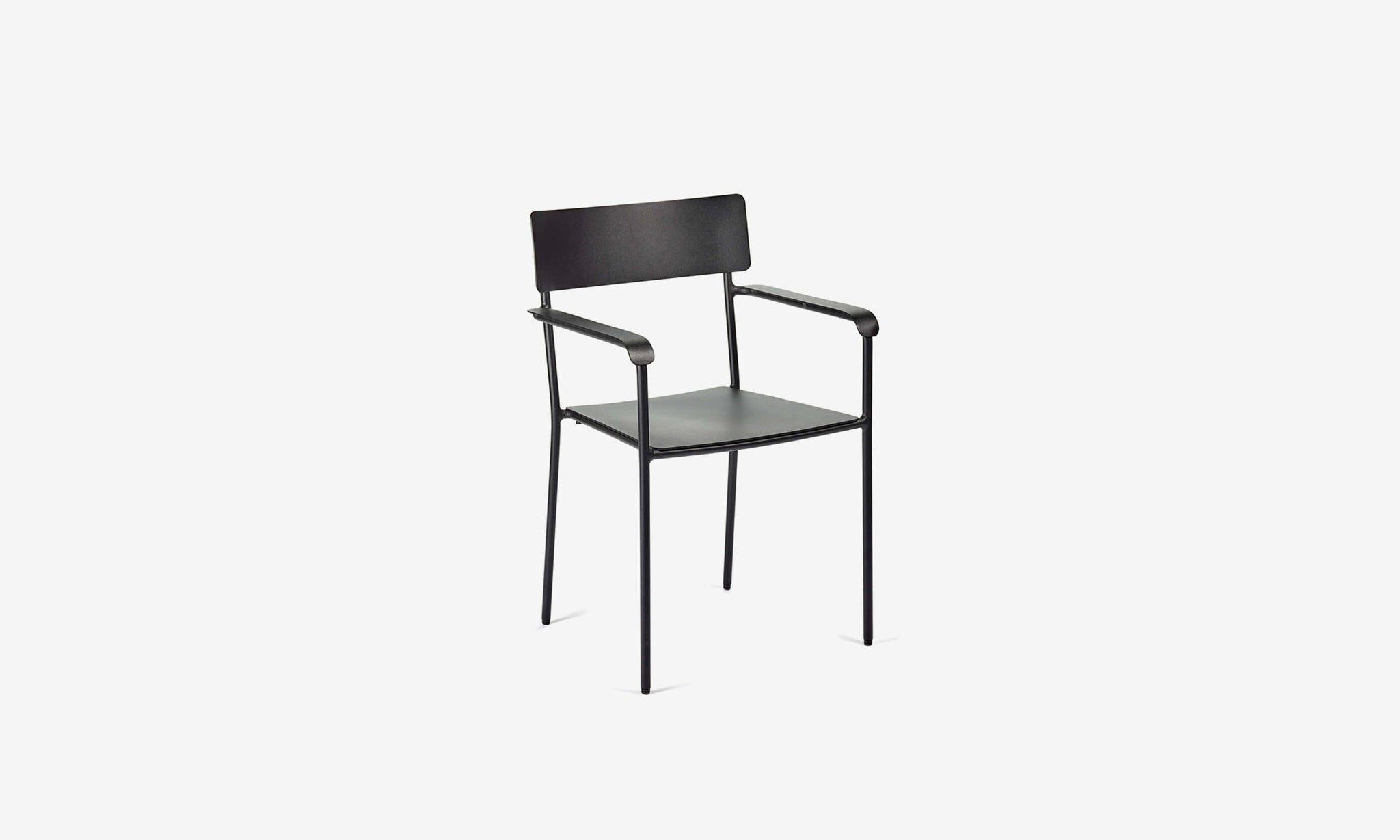 August Armchair - Black by Vincent Van Duysen