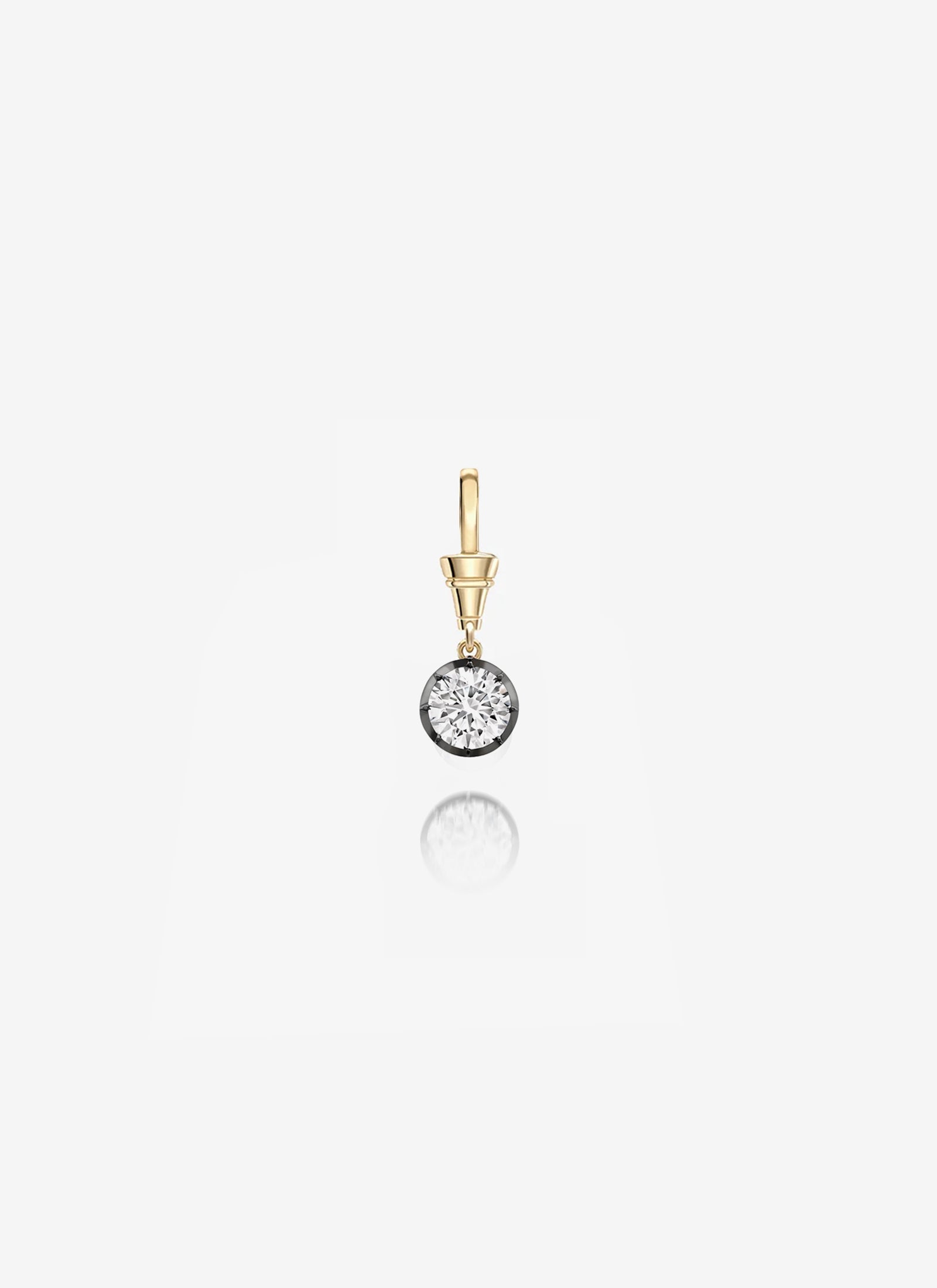 Ball n Chain Pendant - Diamond RBC 1.70ct
