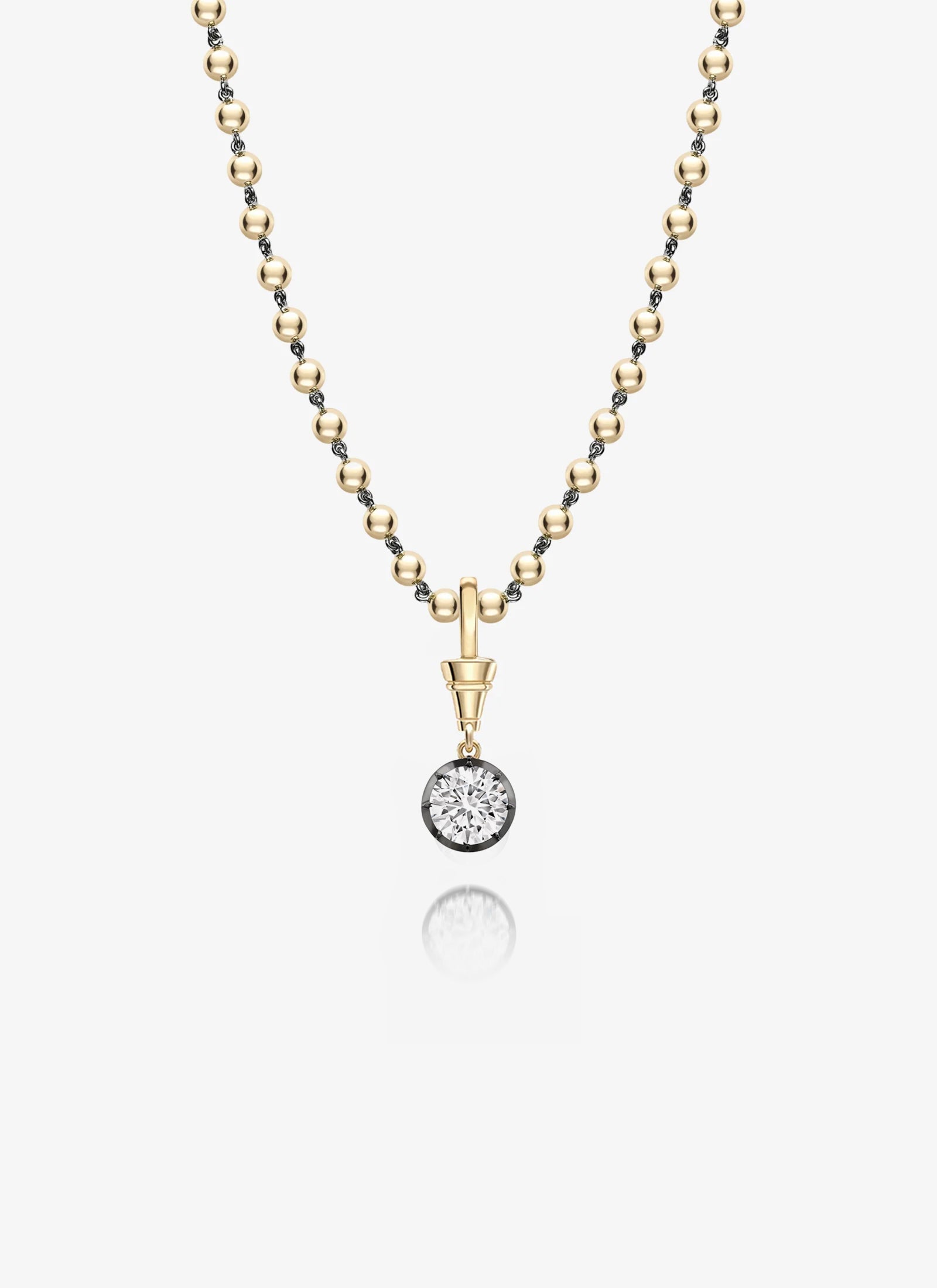 Pendant - Diamond RBC 1.70ct YG