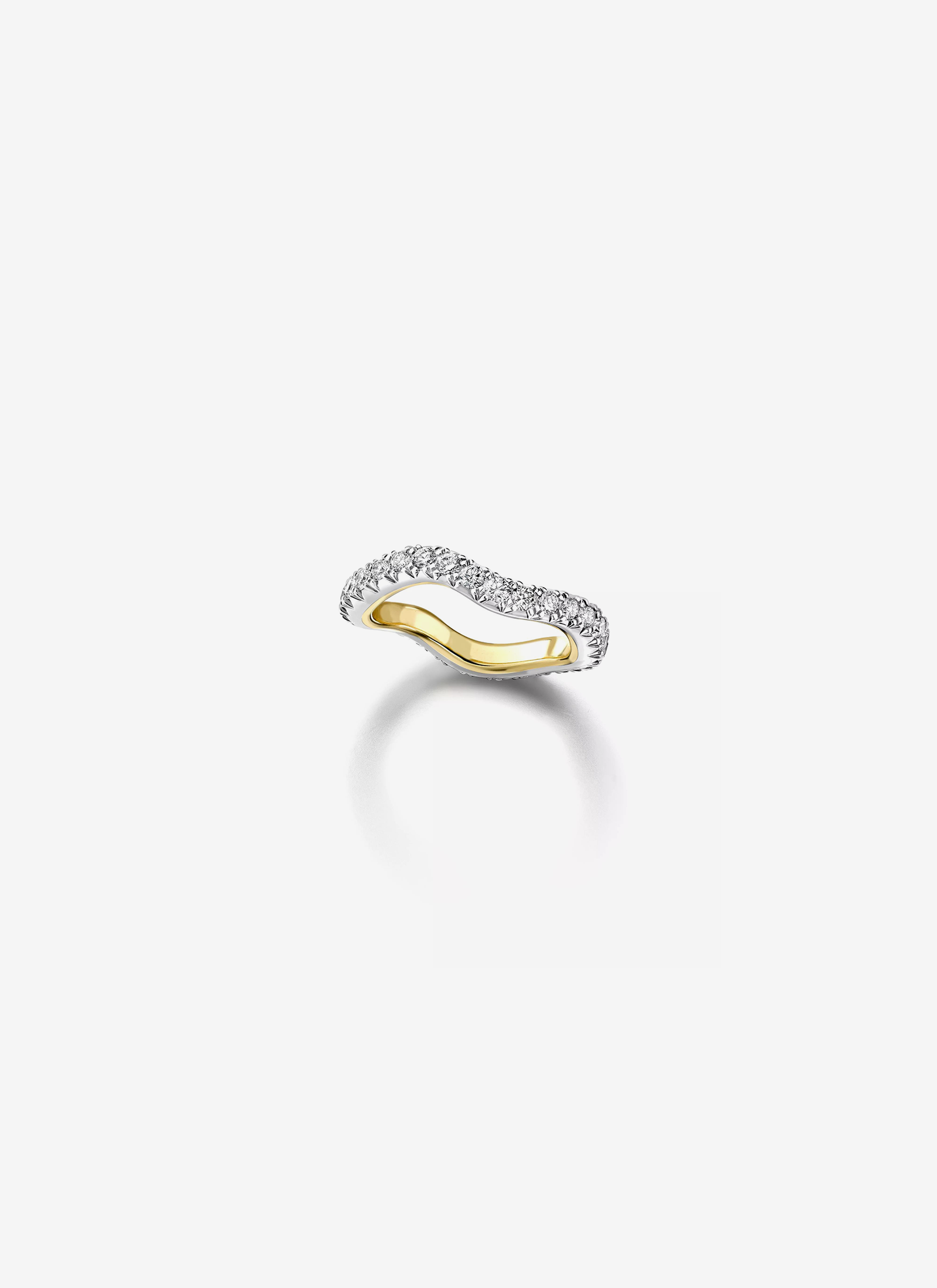 Eternity Band Spaghetti - Diamond White Gold (Carmela)