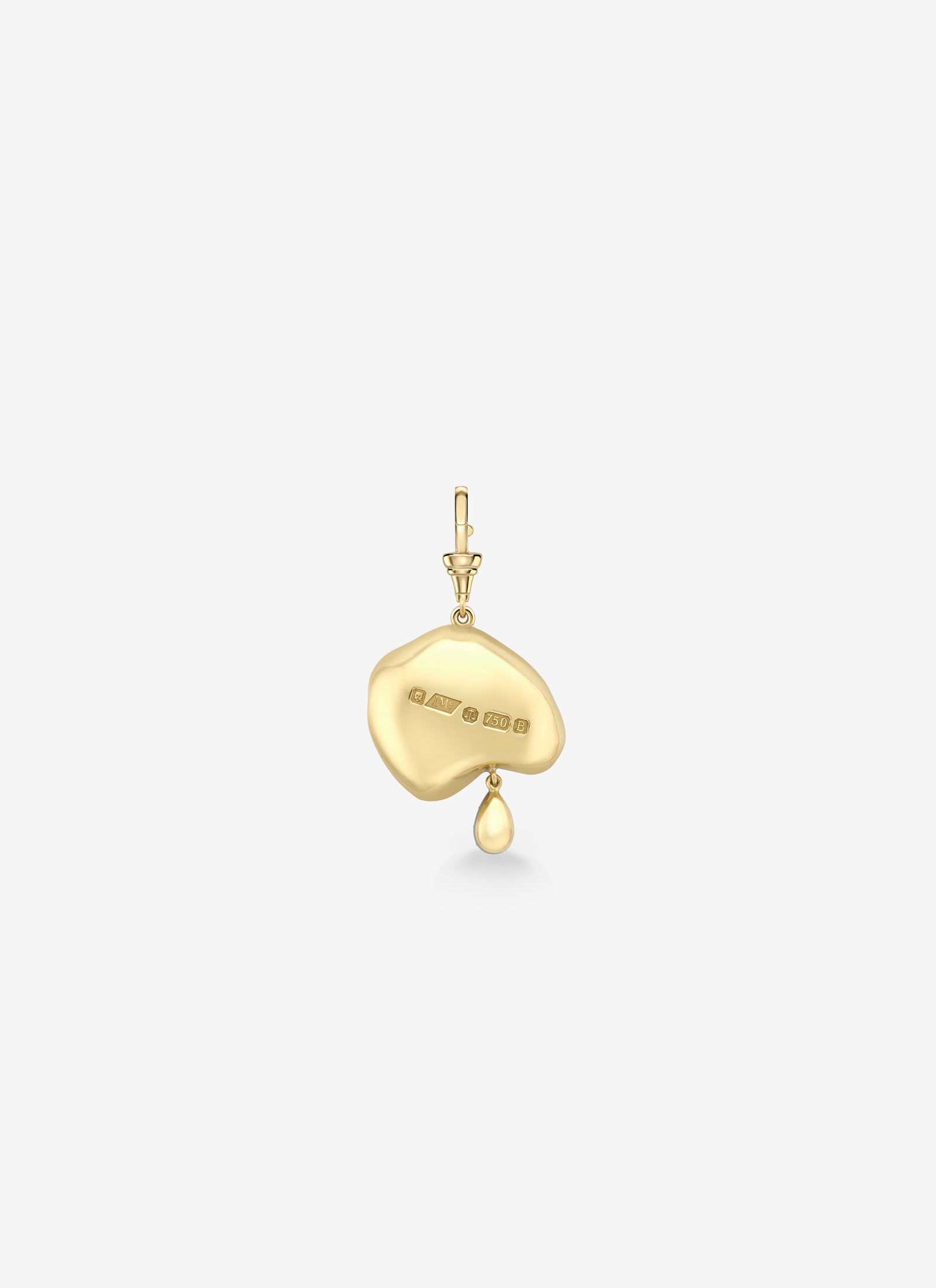 Pendant - Yellow Gold and Diamond Cry Baby (Medallions)