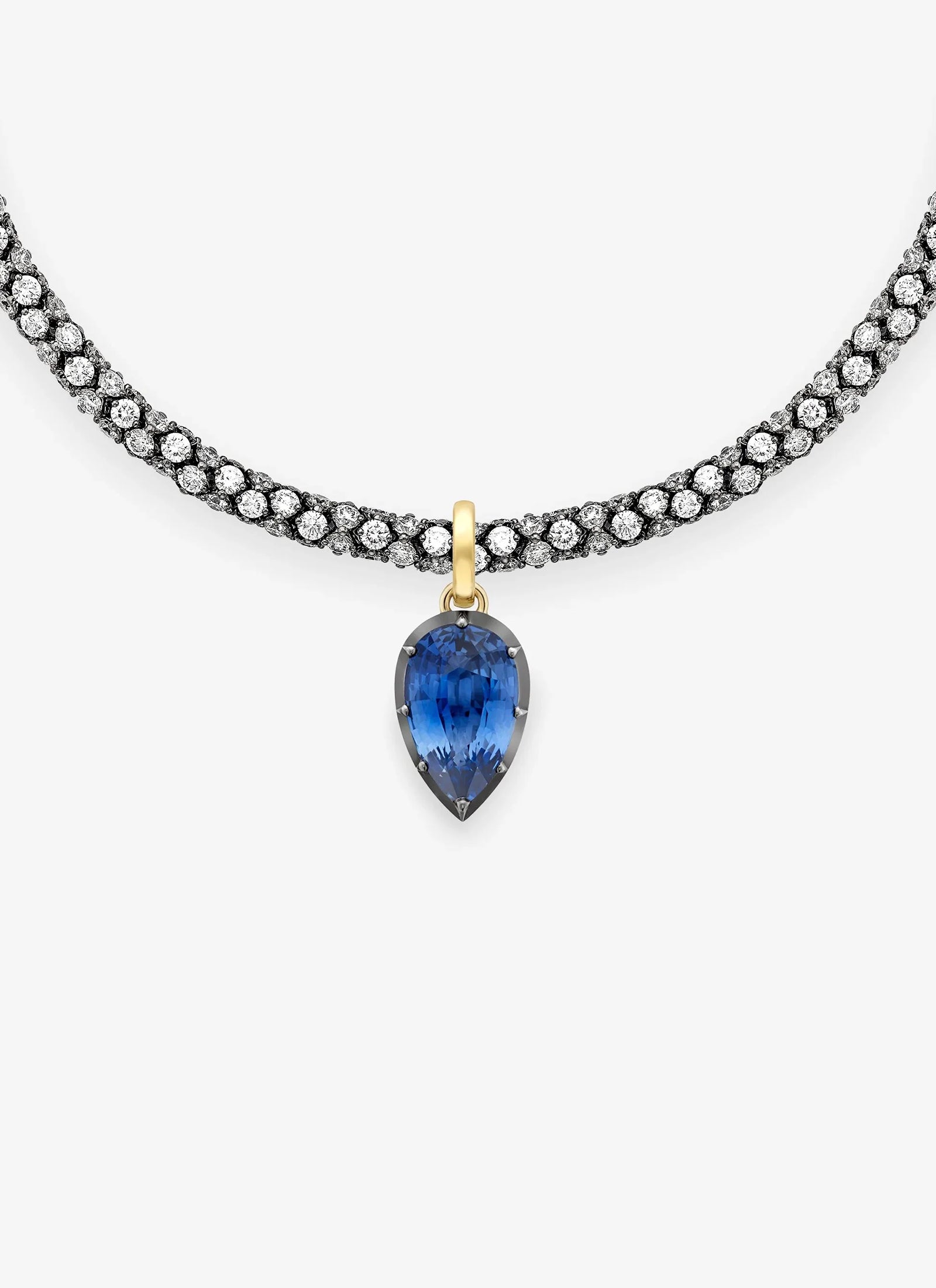 Pendant - Sapphire Pear 18.35ct Tempest