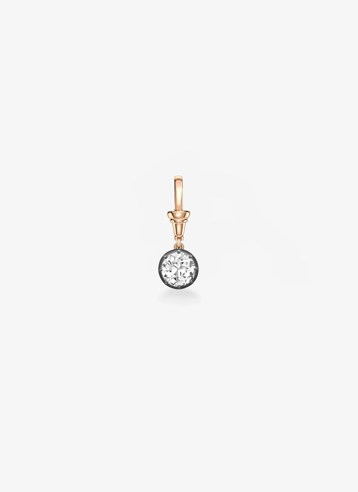 Ball n Chain Pendant - Diamond RBC 2.03ct RG