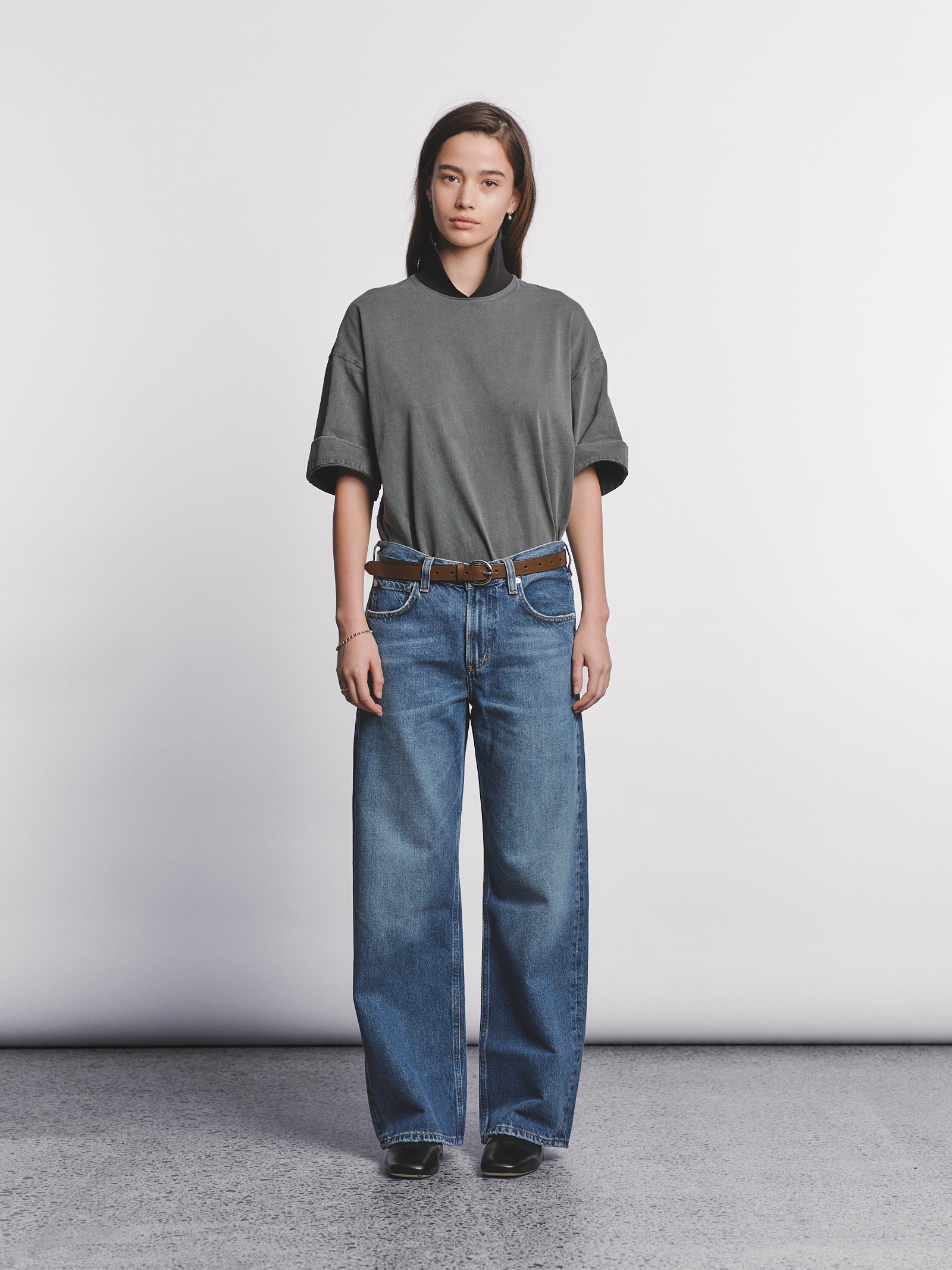 Lindz Jean in Chaya (Mid-Blue)
