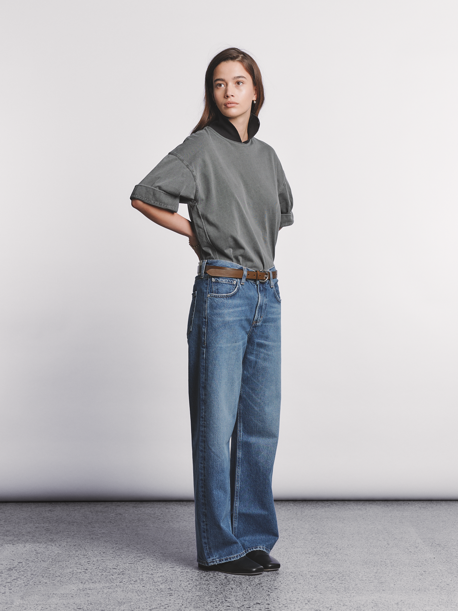 Lindz Jean in Chaya (Mid-Blue)